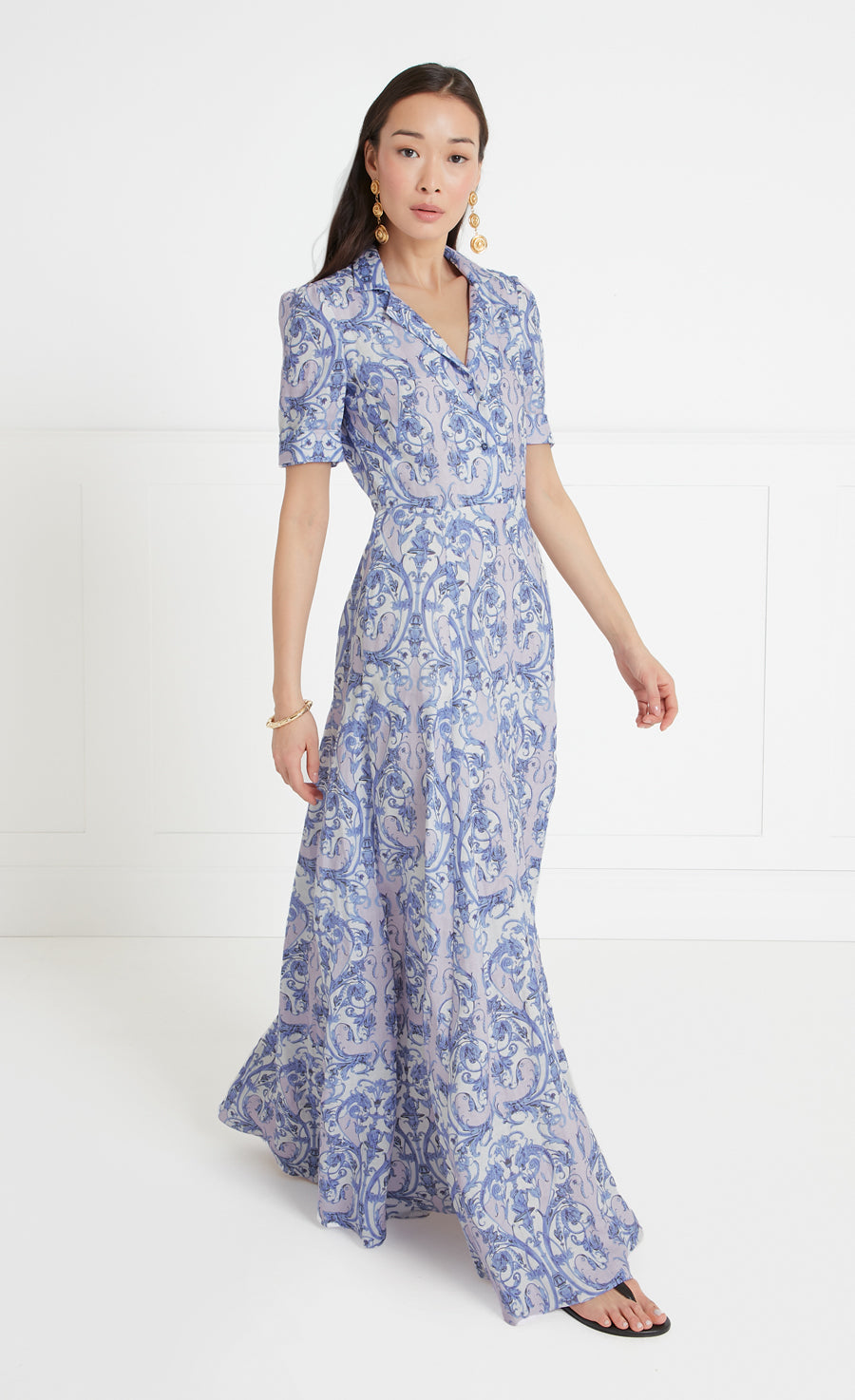 Claudia Dress - Dazzling Blue