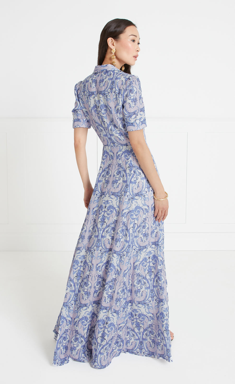 Claudia Dress - Dazzling Blue