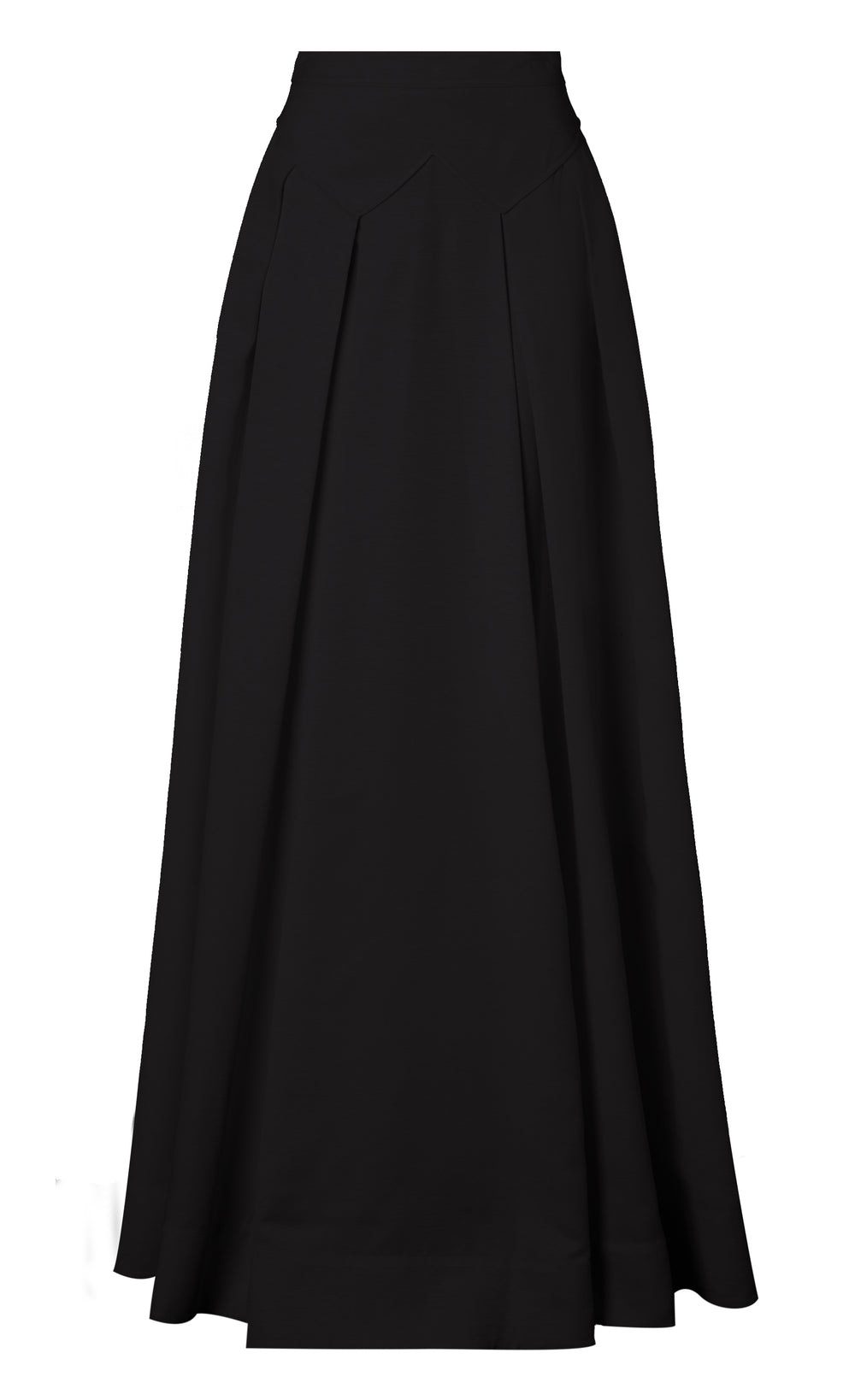 Elodie Full Length Skirt - Black