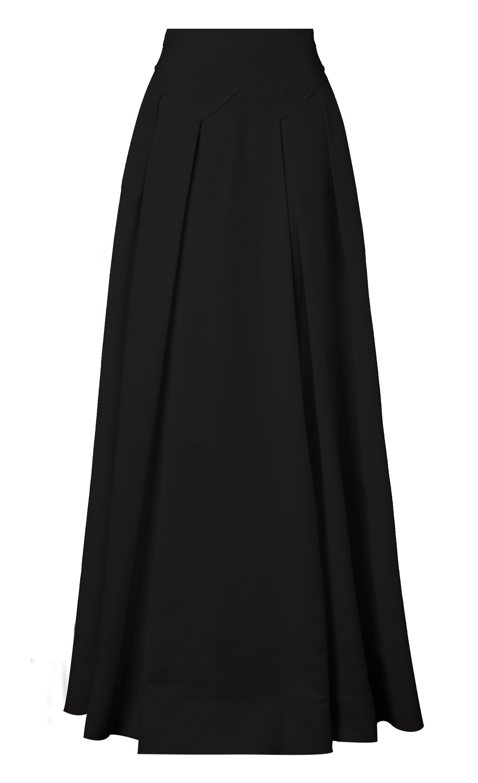 Elodie Full Length Skirt - Black