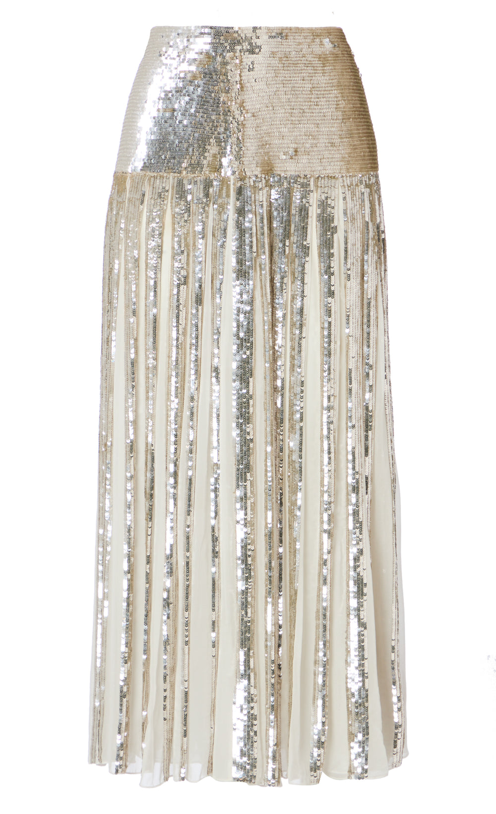 Filigree Skirt - Silver