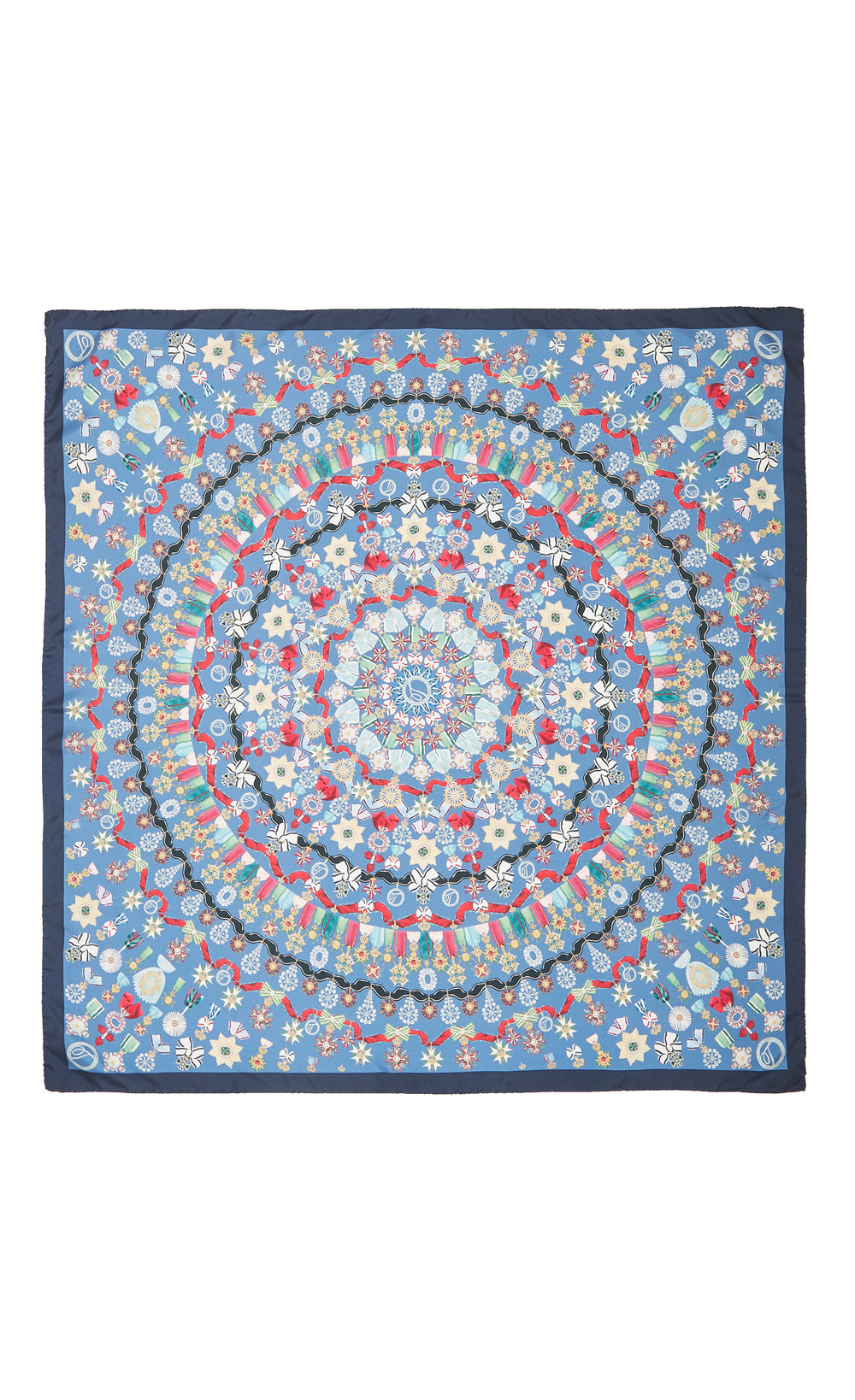 Gloriette Scarf - Harbour Blue