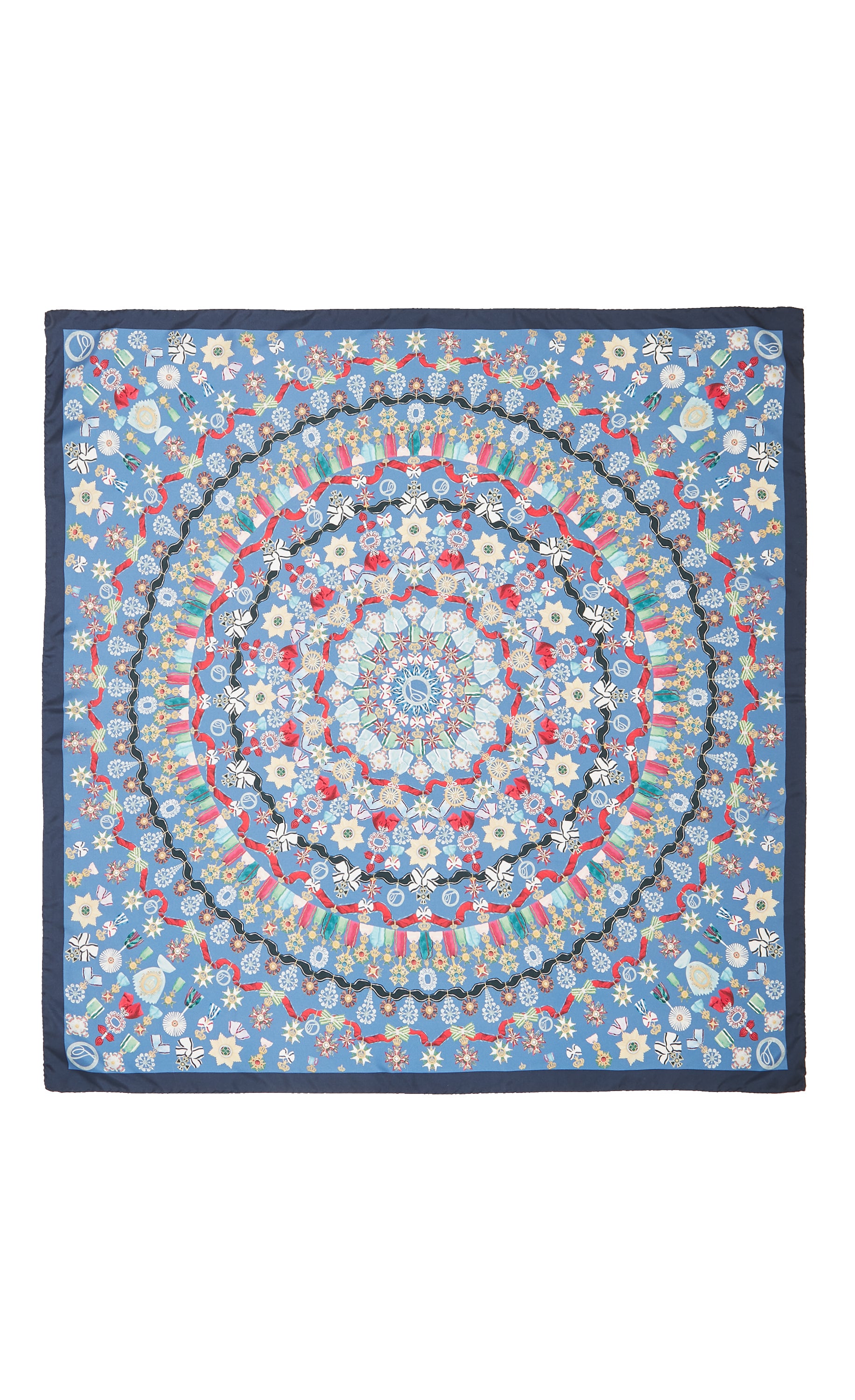 Gloriette Scarf - Harbour Blue