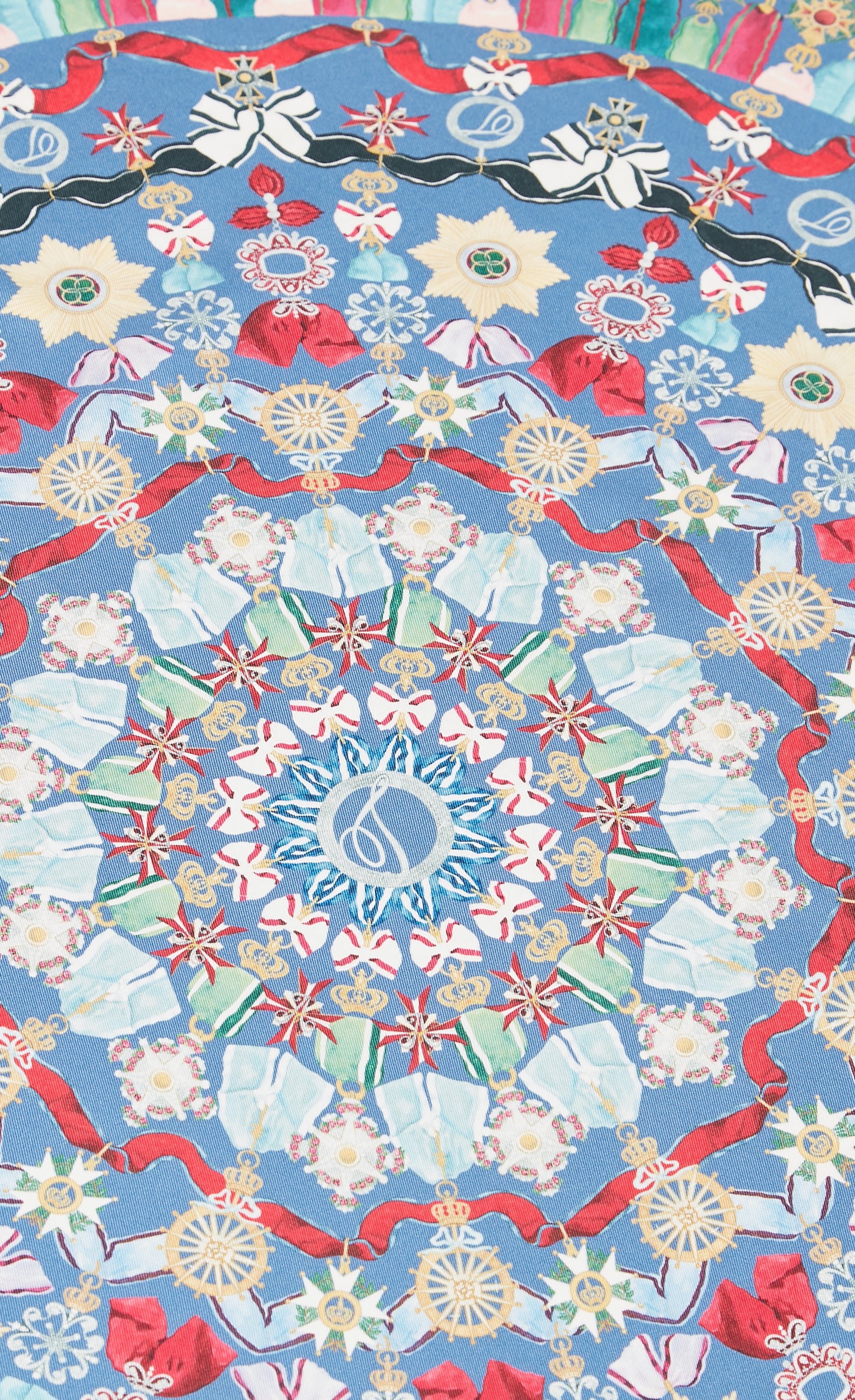 Gloriette Scarf - Harbour Blue
