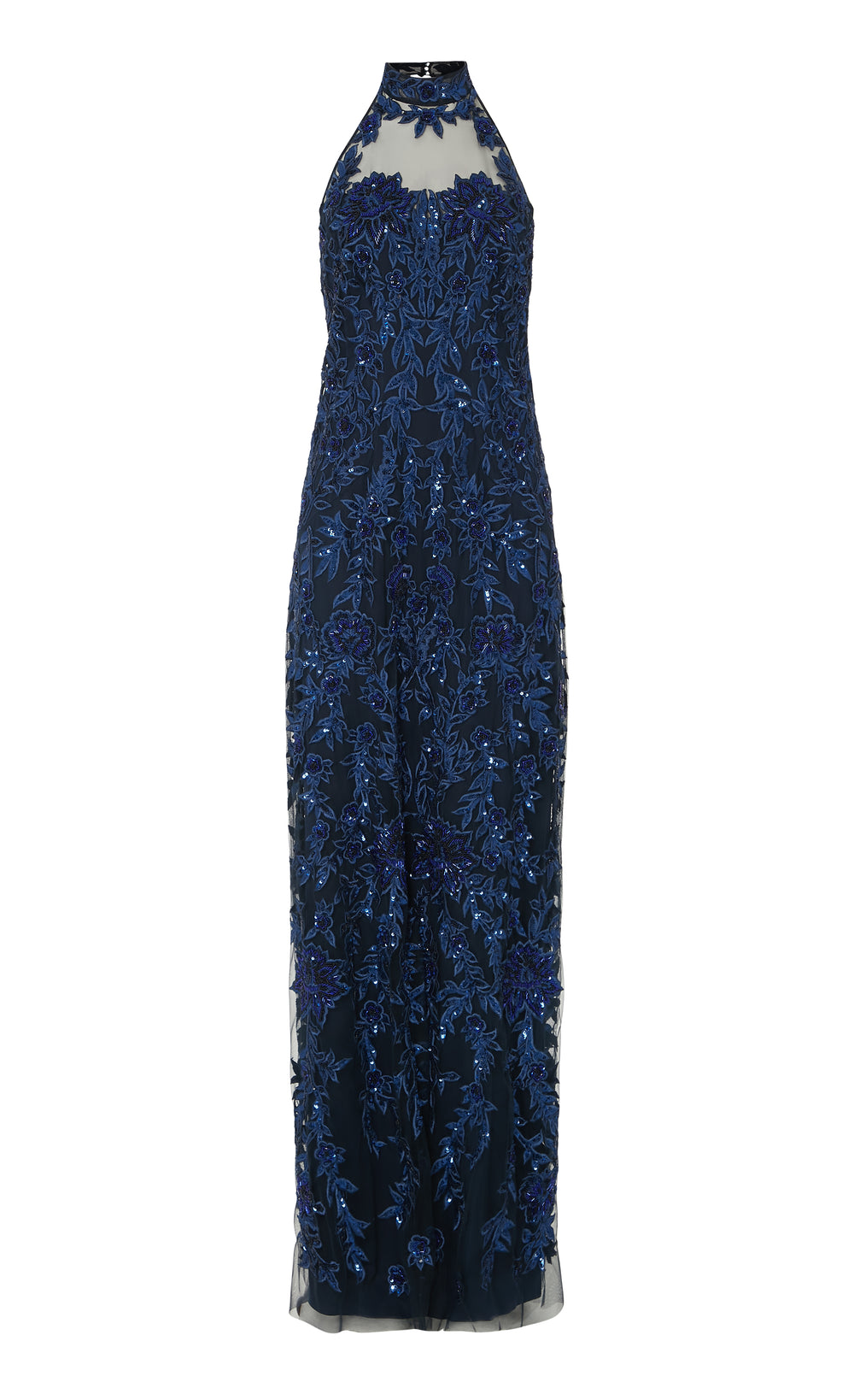 Genevieve Halter Gown - Midnight