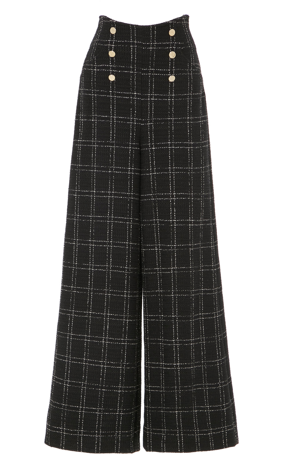 Colonel Trousers - Black Check