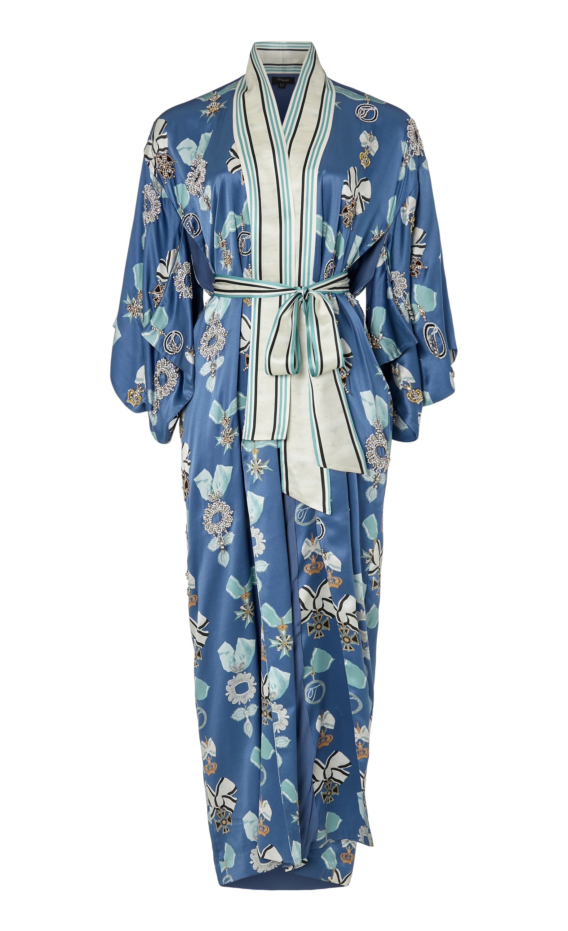 Reina Kimono - Harbour Blue