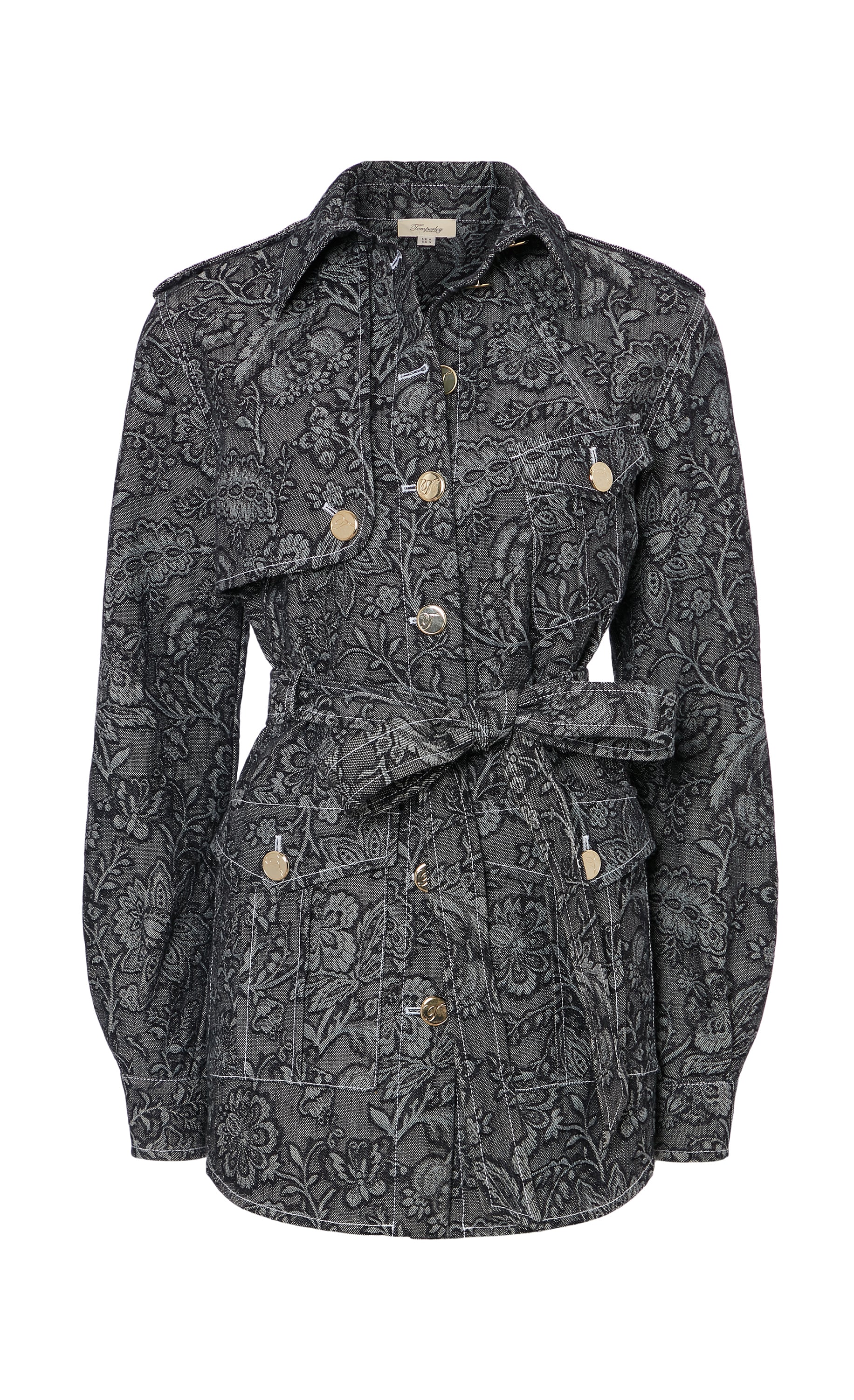 Francis Denim Shirt Jacket - Washed Black