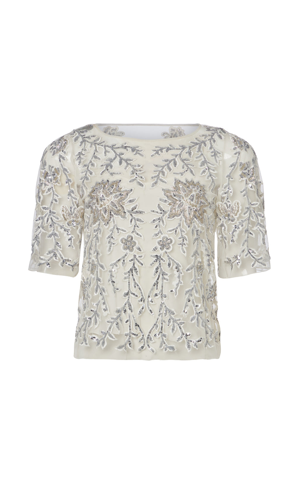 Genevieve Top - Silver