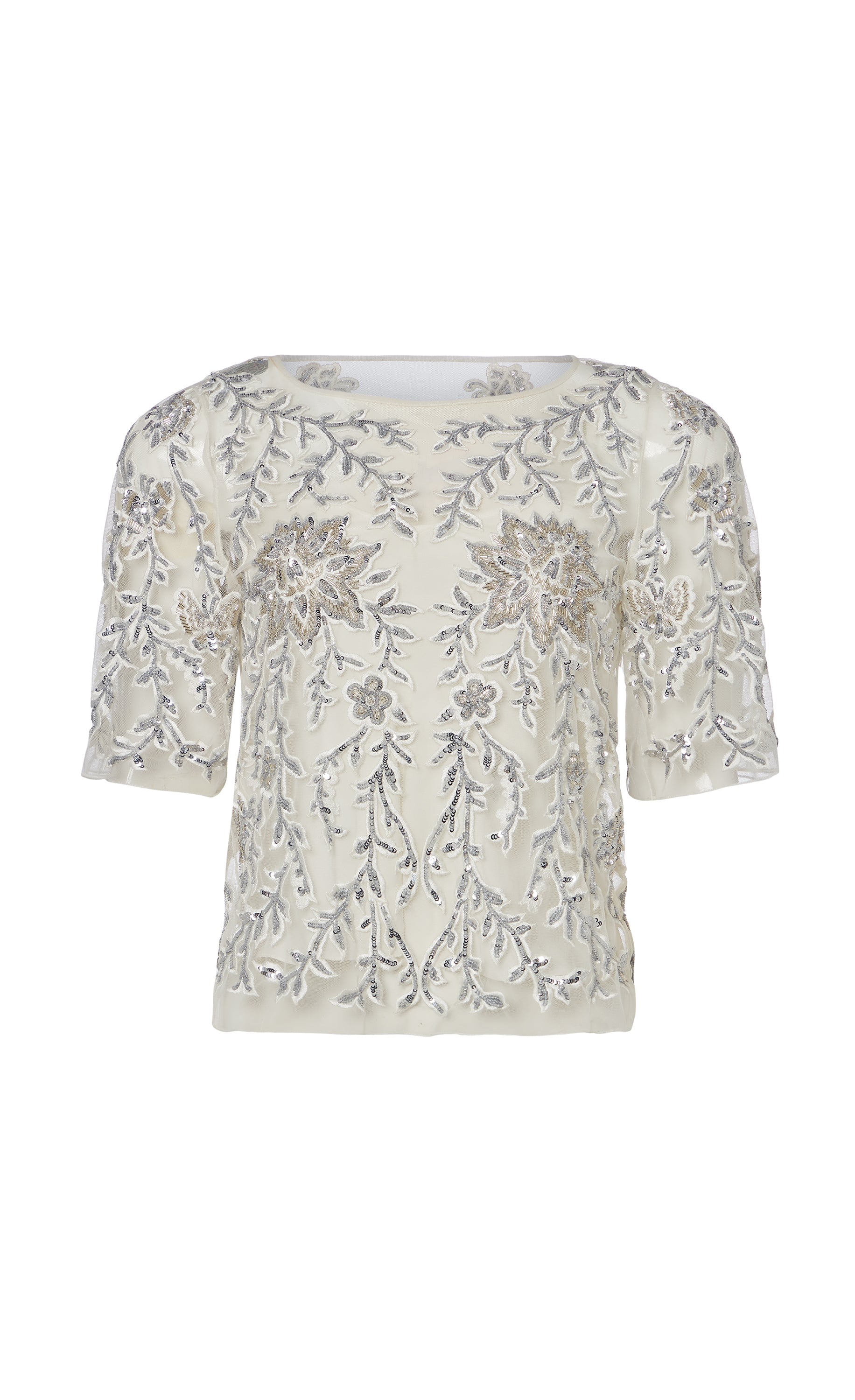 Genevieve Top - Silver