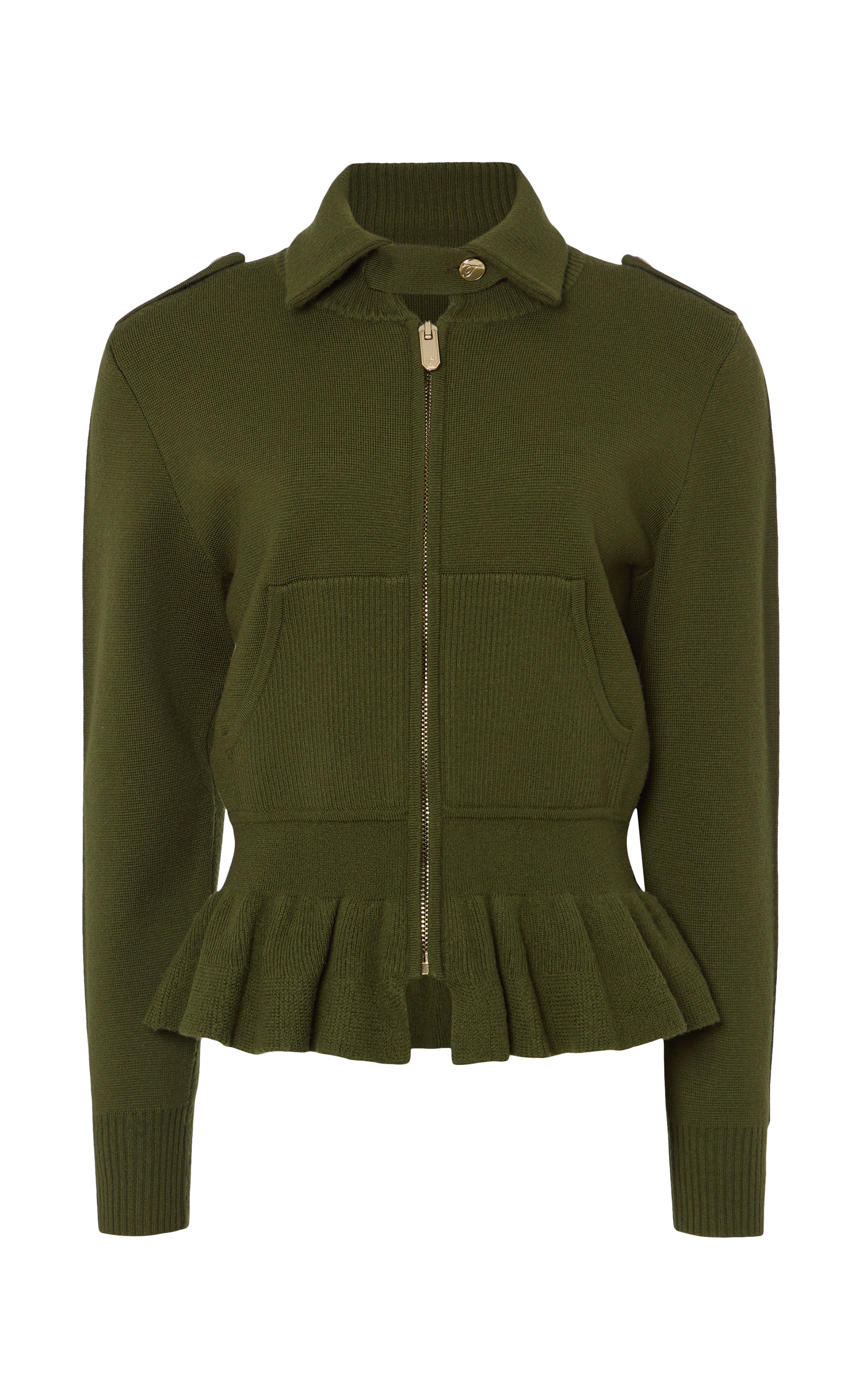 Napoleon Knit Jacket - Pine Green
