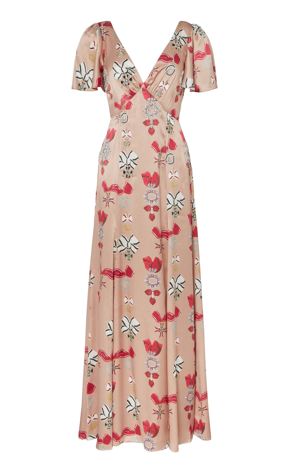Reina Gown - Rosewood