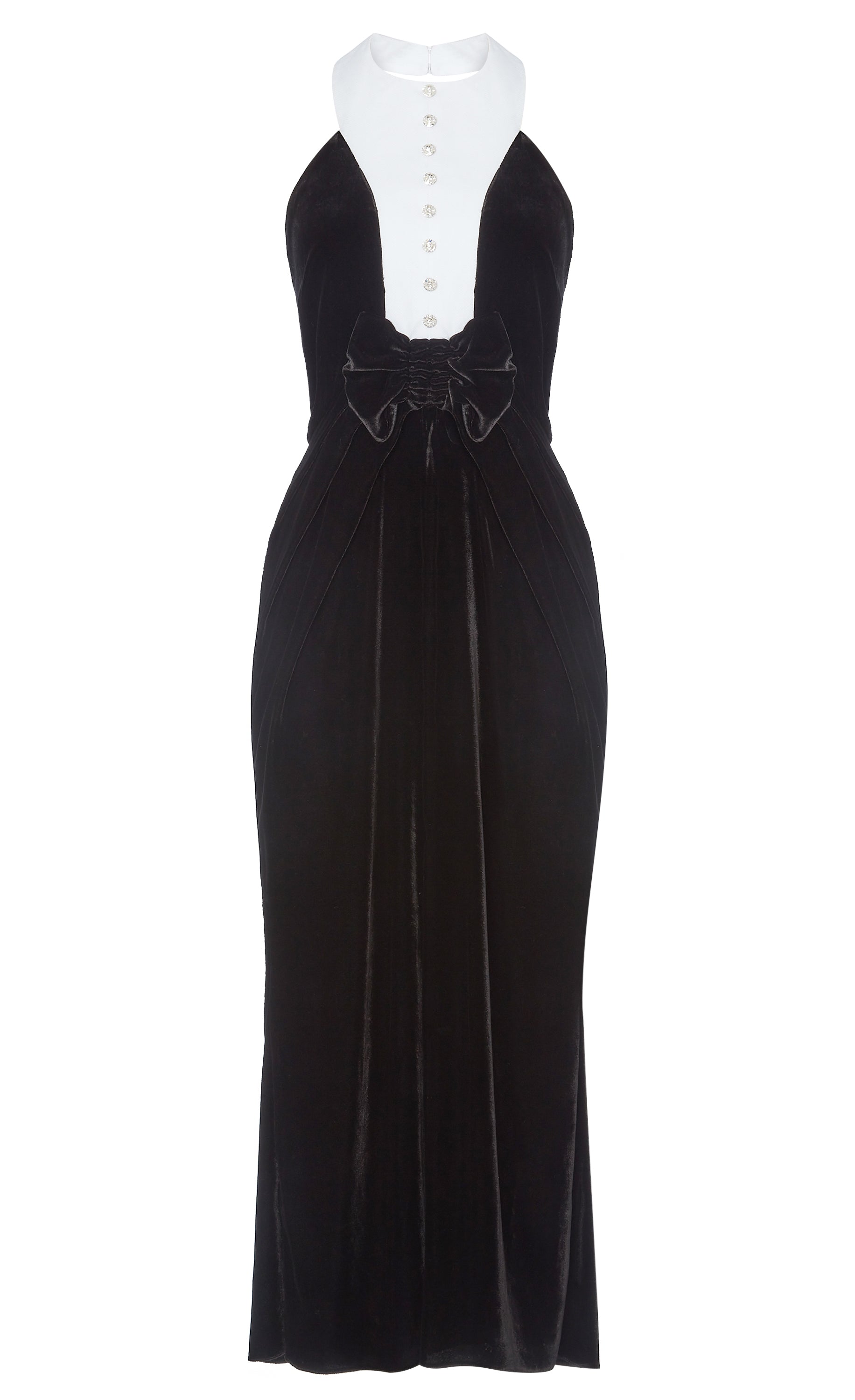 Ashcombe Bib Dress - Black