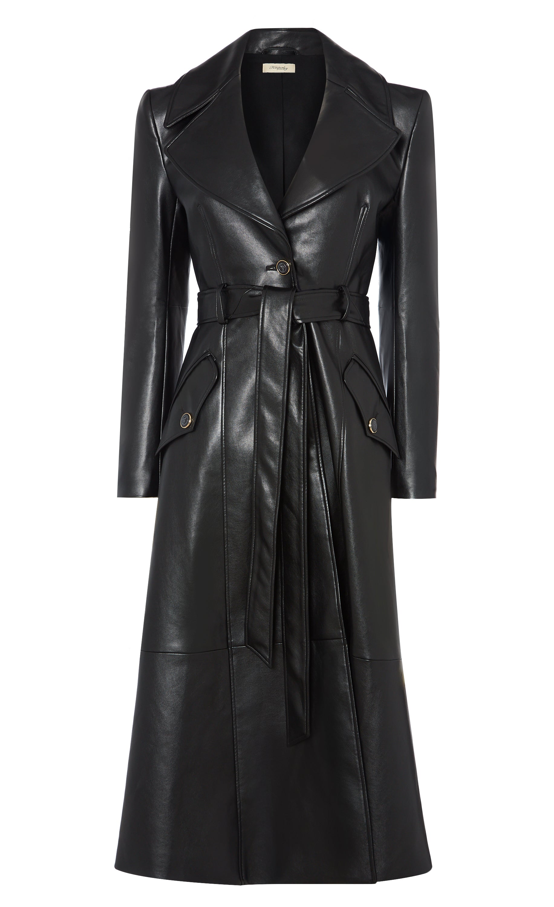 Reynaldo Trench Coat - Black