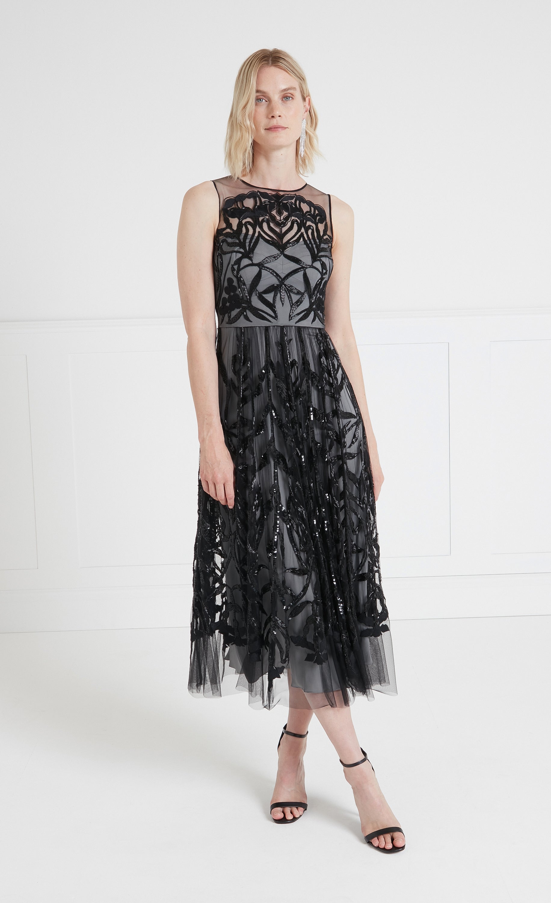 Temperley London - Inez Cocktail Dress - Black