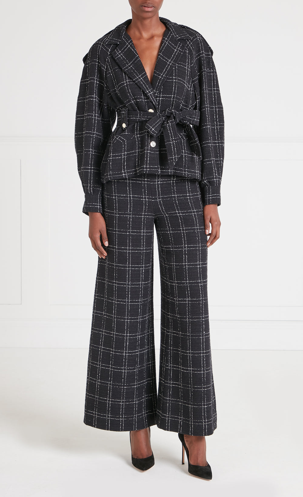 Colonel Trousers - Black Check
