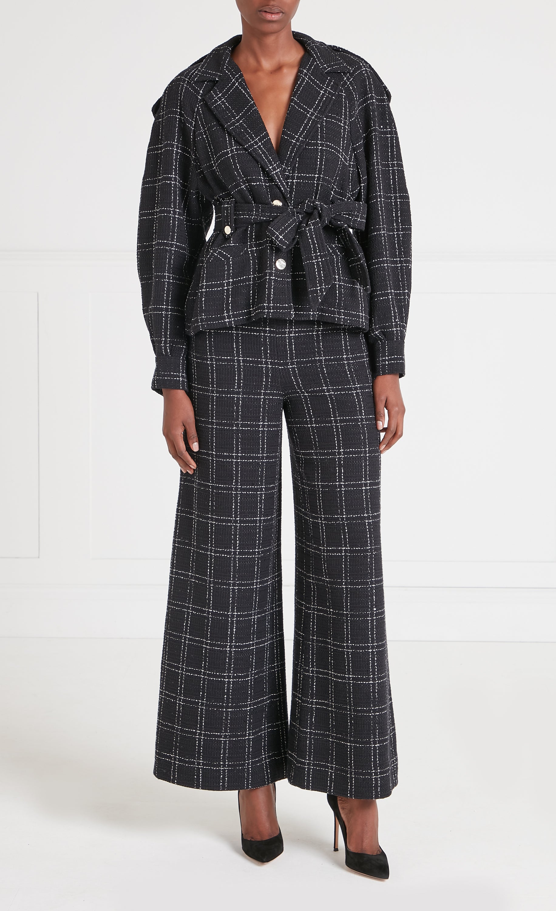 Colonel Trousers - Black Check