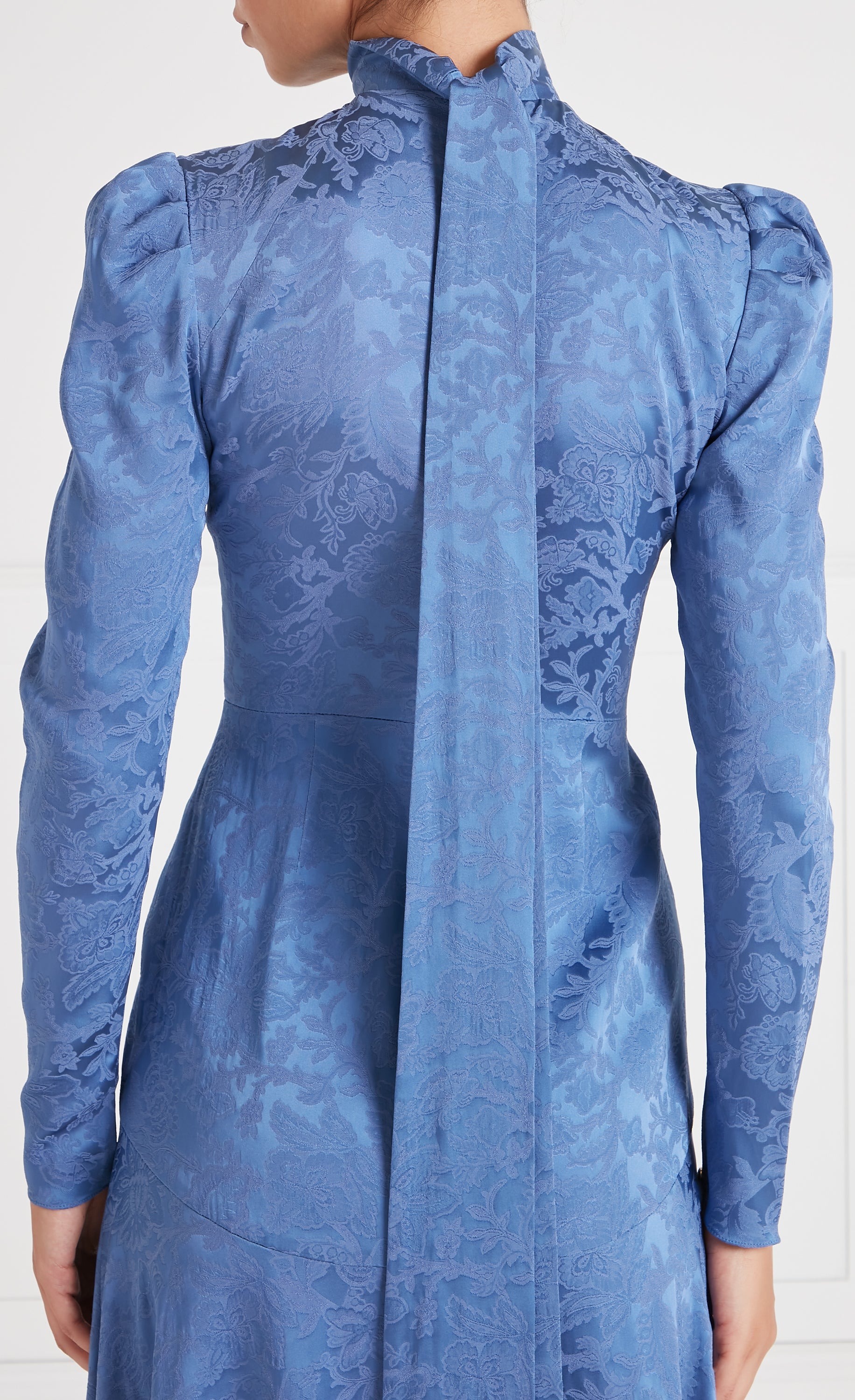 Madame Split Dress - Dutch Blue