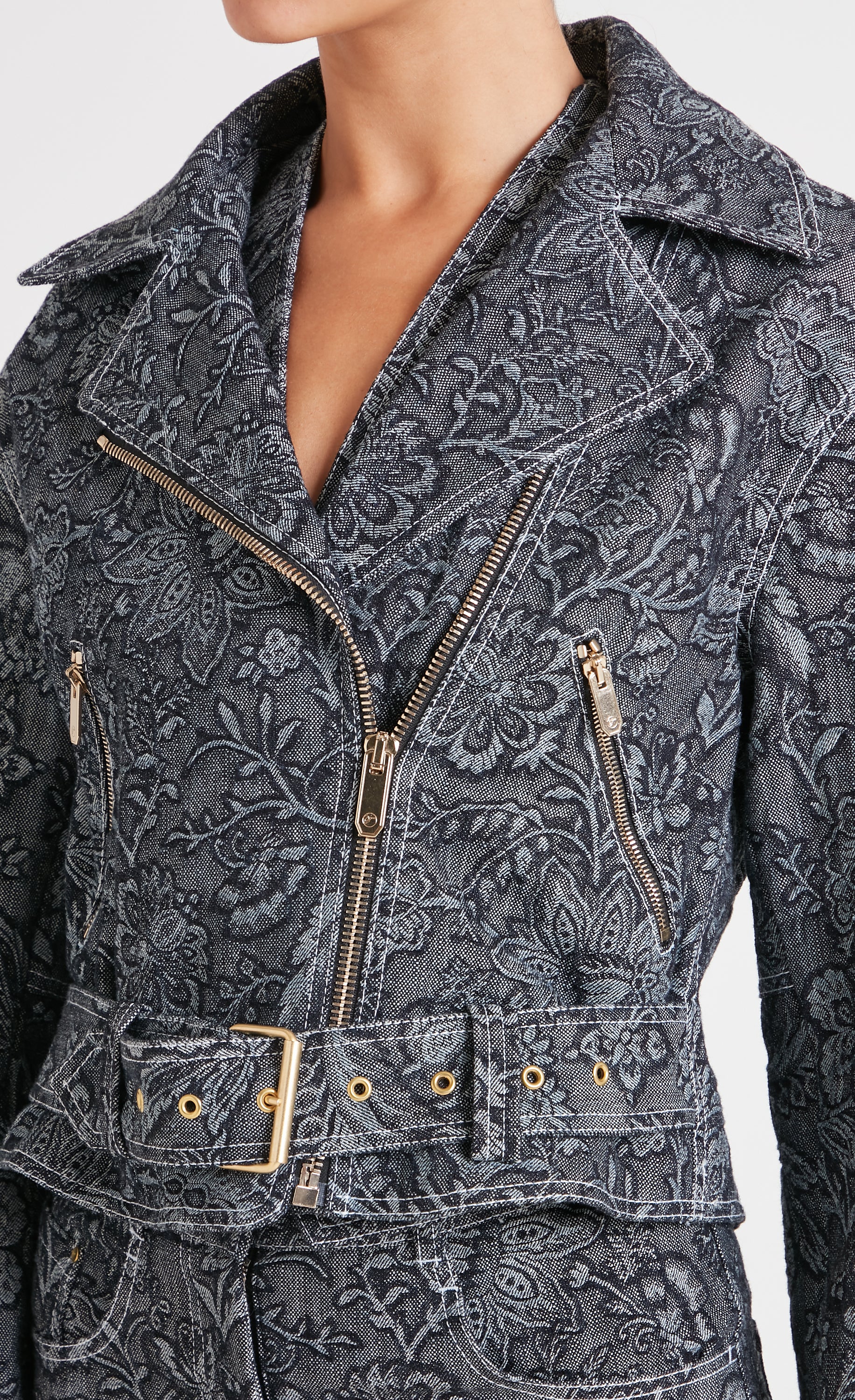 Francis Denim Jacket - Washed Black