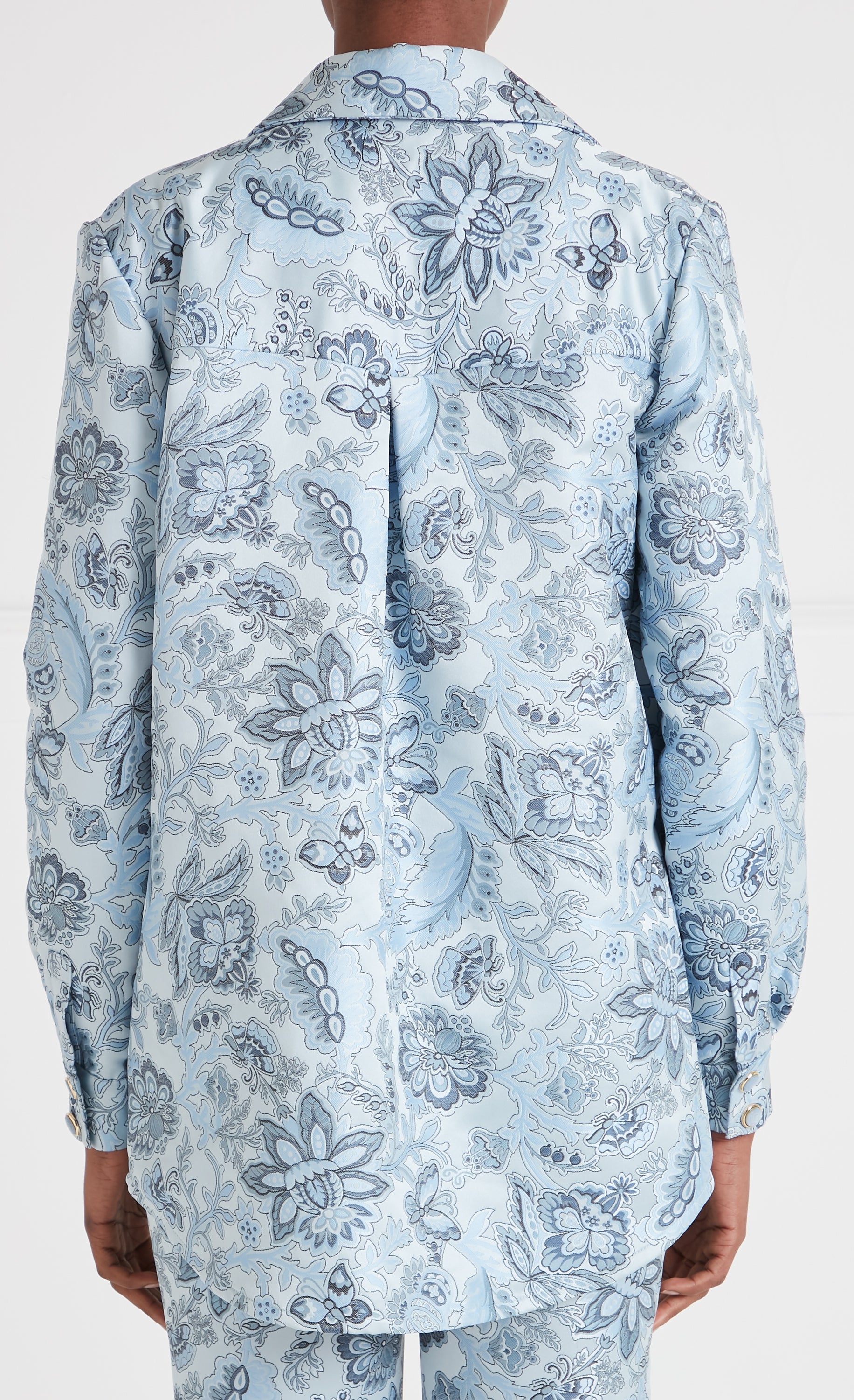 Francis Shirt Jacket - Light Blue