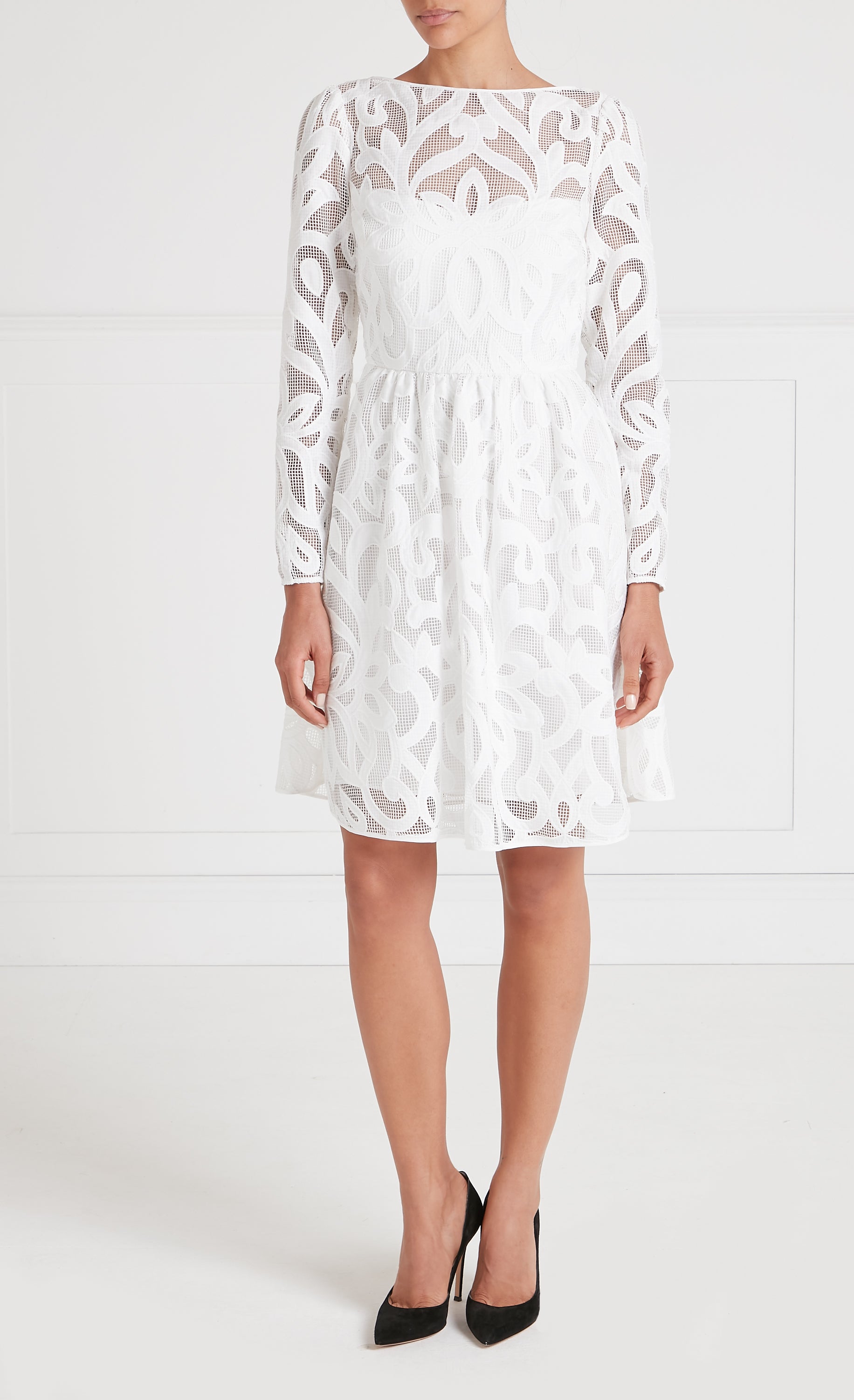 Louis Mini Dress - White