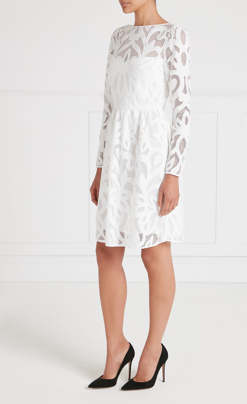 Louis Mini Dress - White