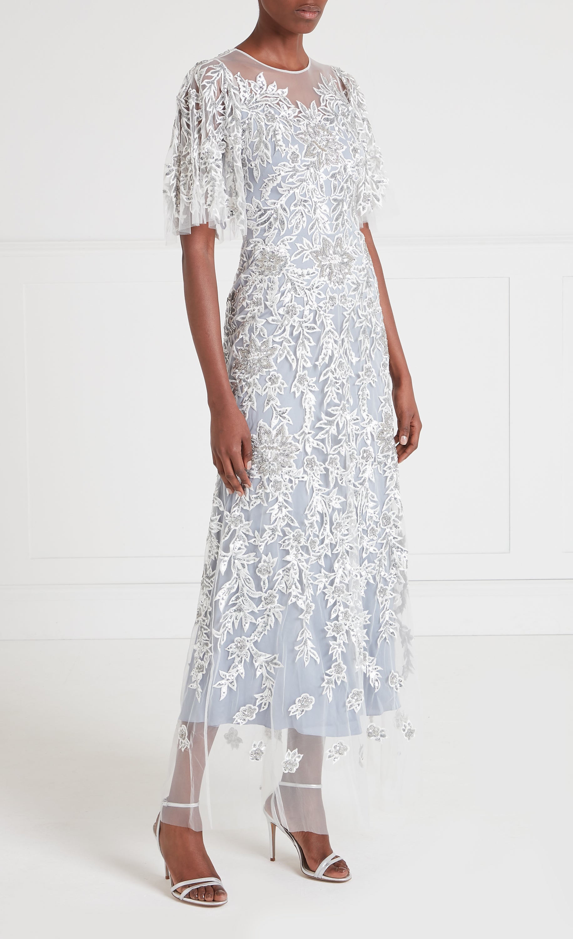 Genevieve Gown - Silver