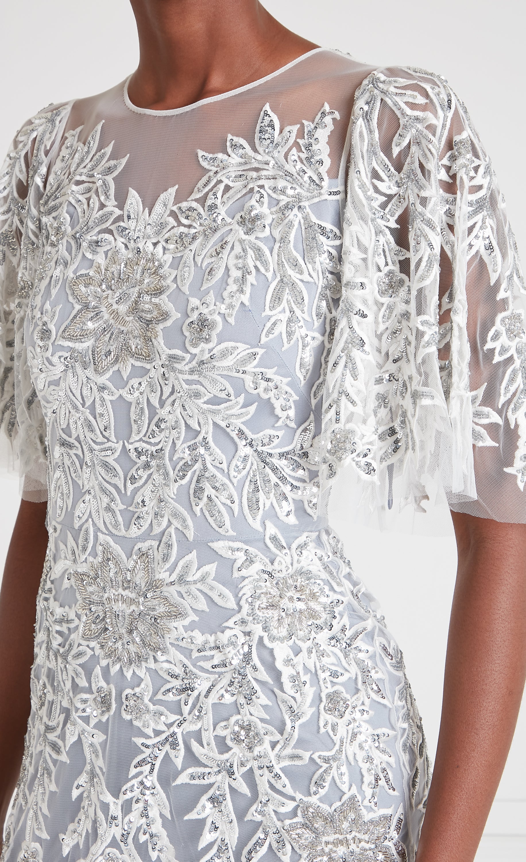 Genevieve Gown - Silver