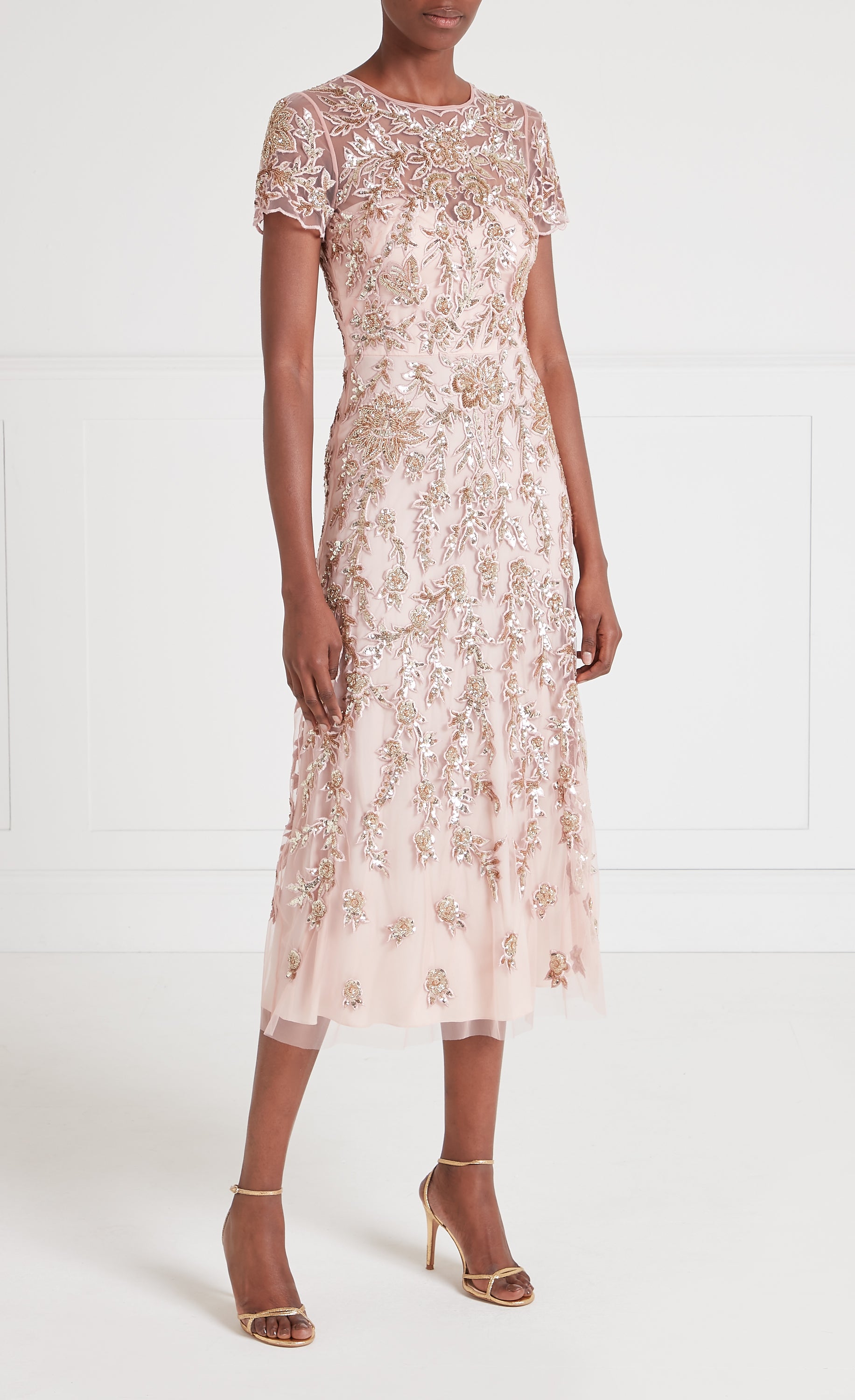 Genevieve Dress - Rosewater