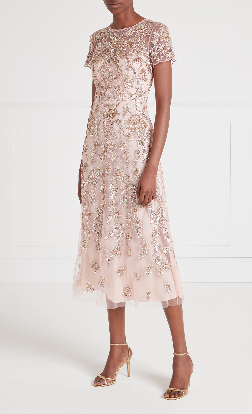 Genevieve Dress - Rosewater