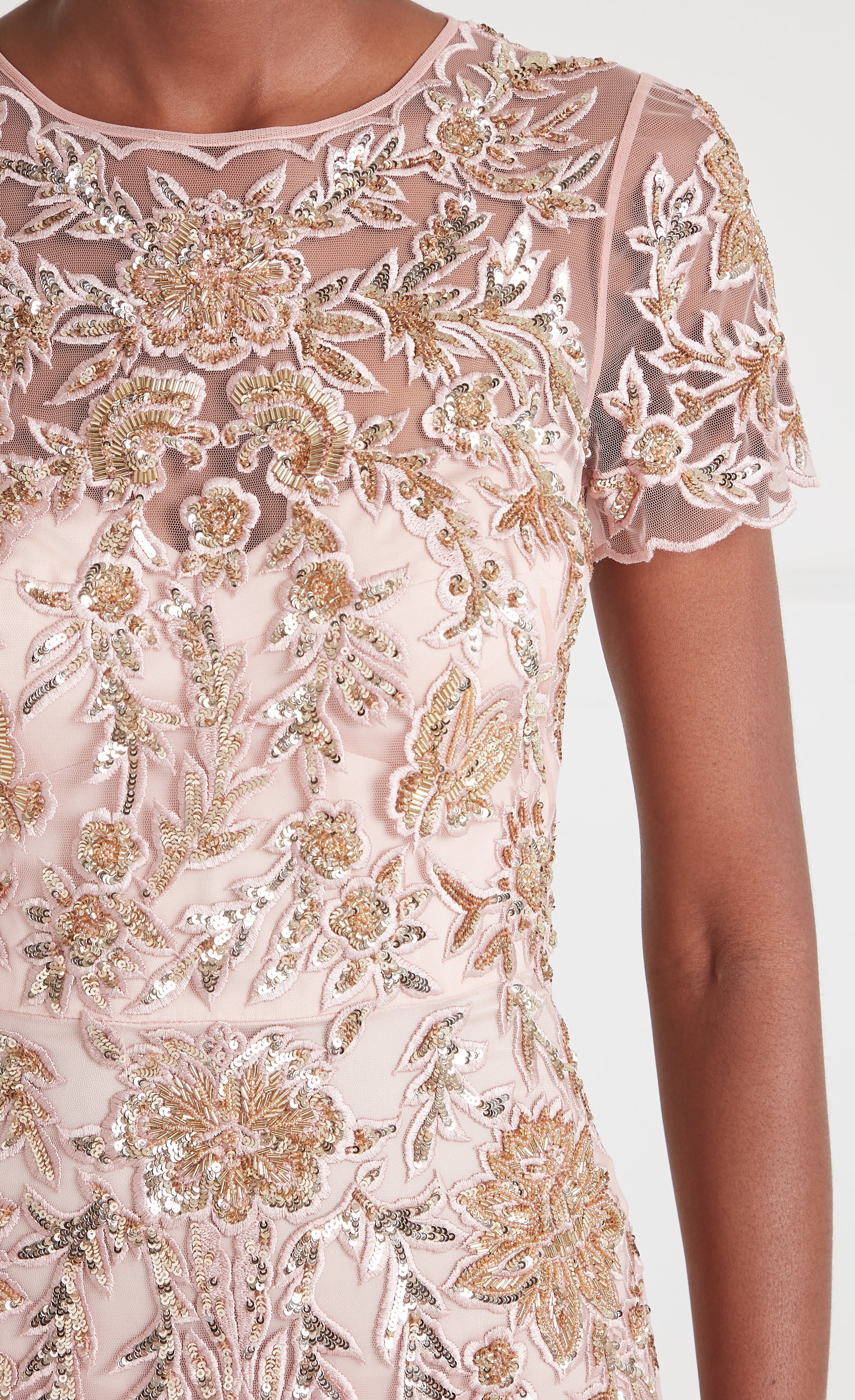 Genevieve Dress - Rosewater