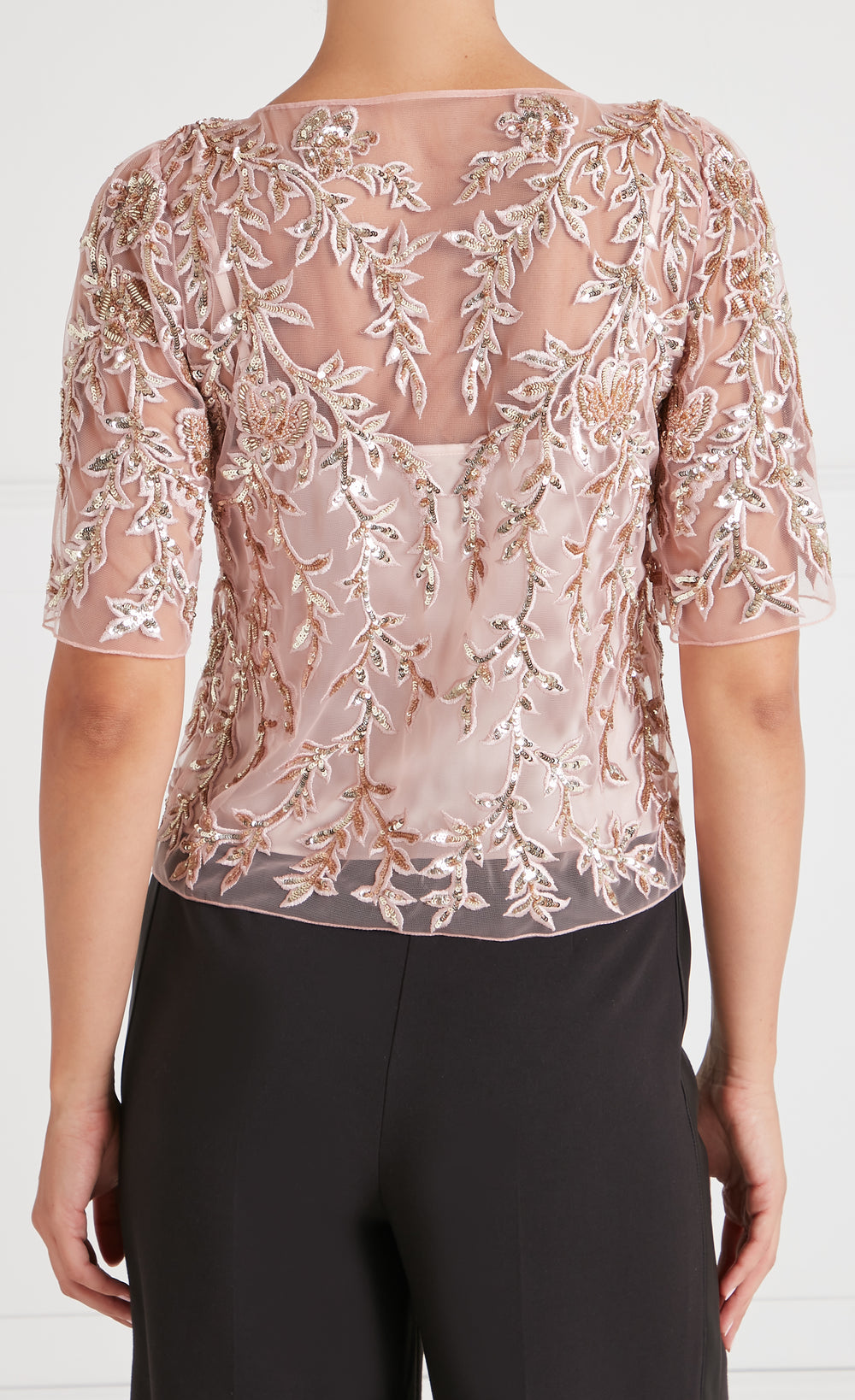 Genevieve Top - Rosewater