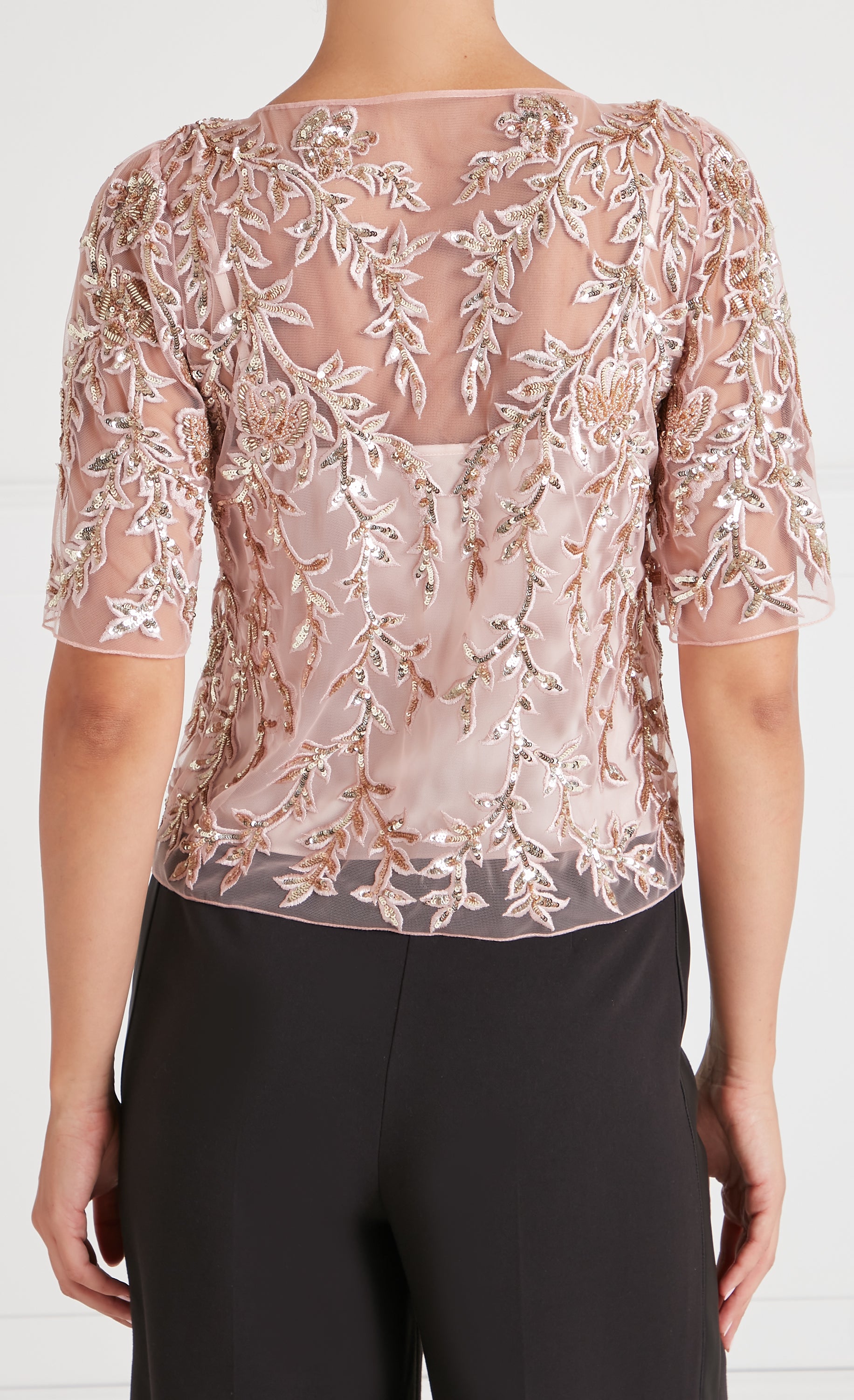 Genevieve Top - Rosewater