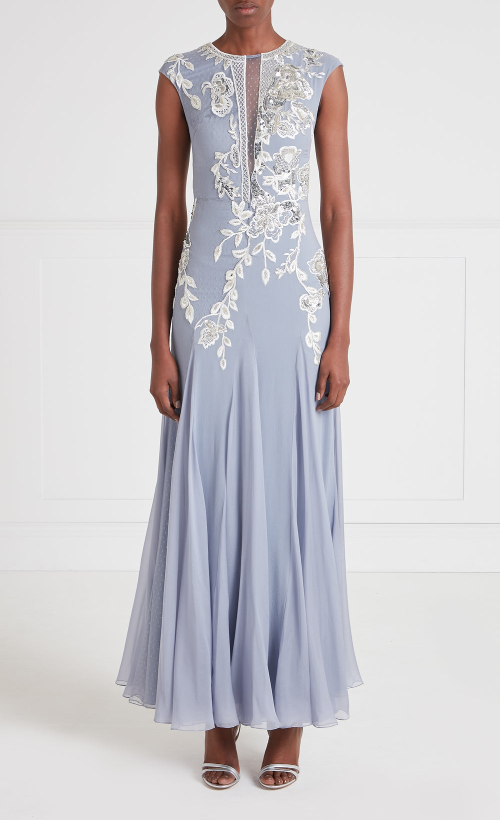 Lilly Gown - Silver