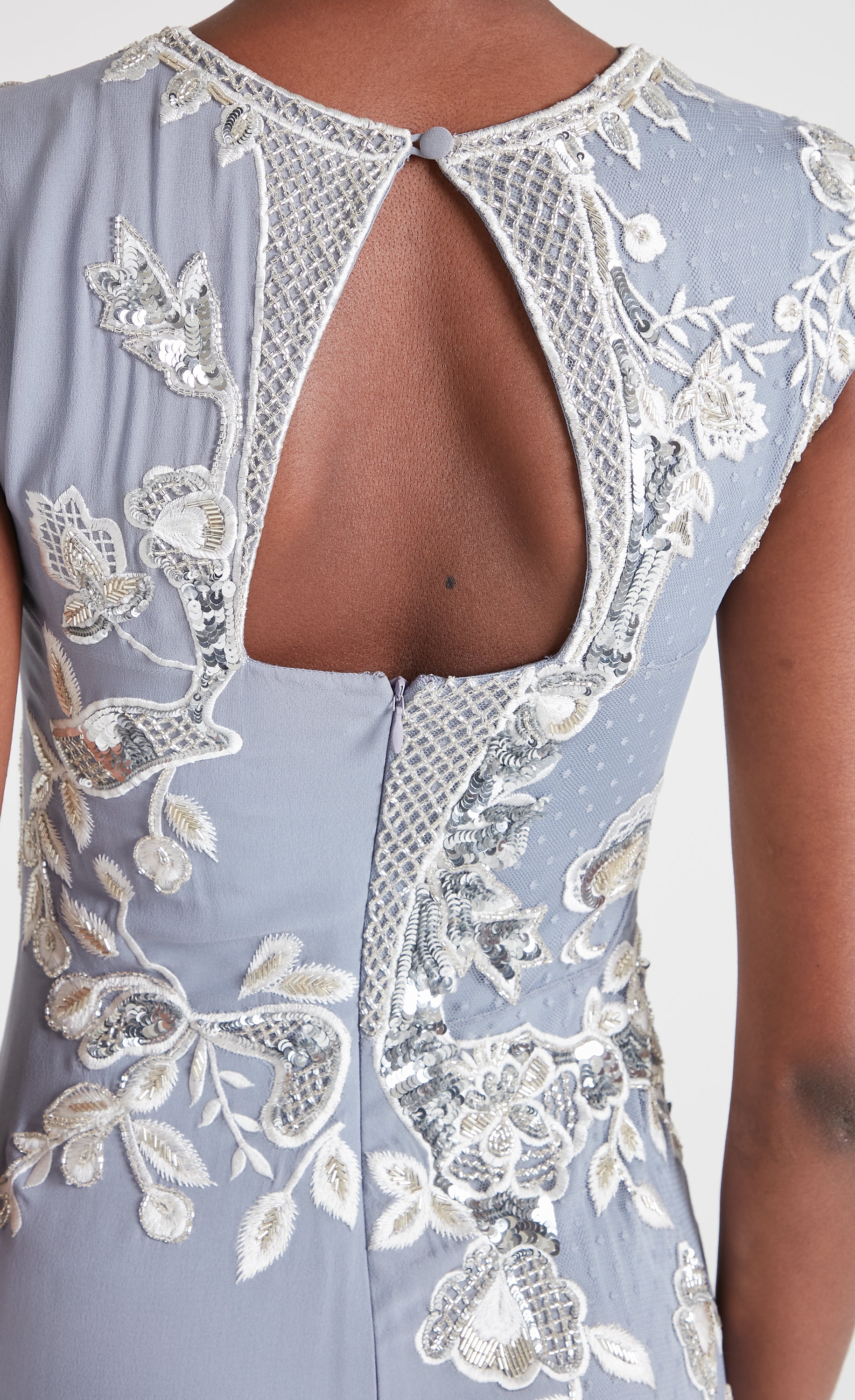 Lilly Gown - Silver