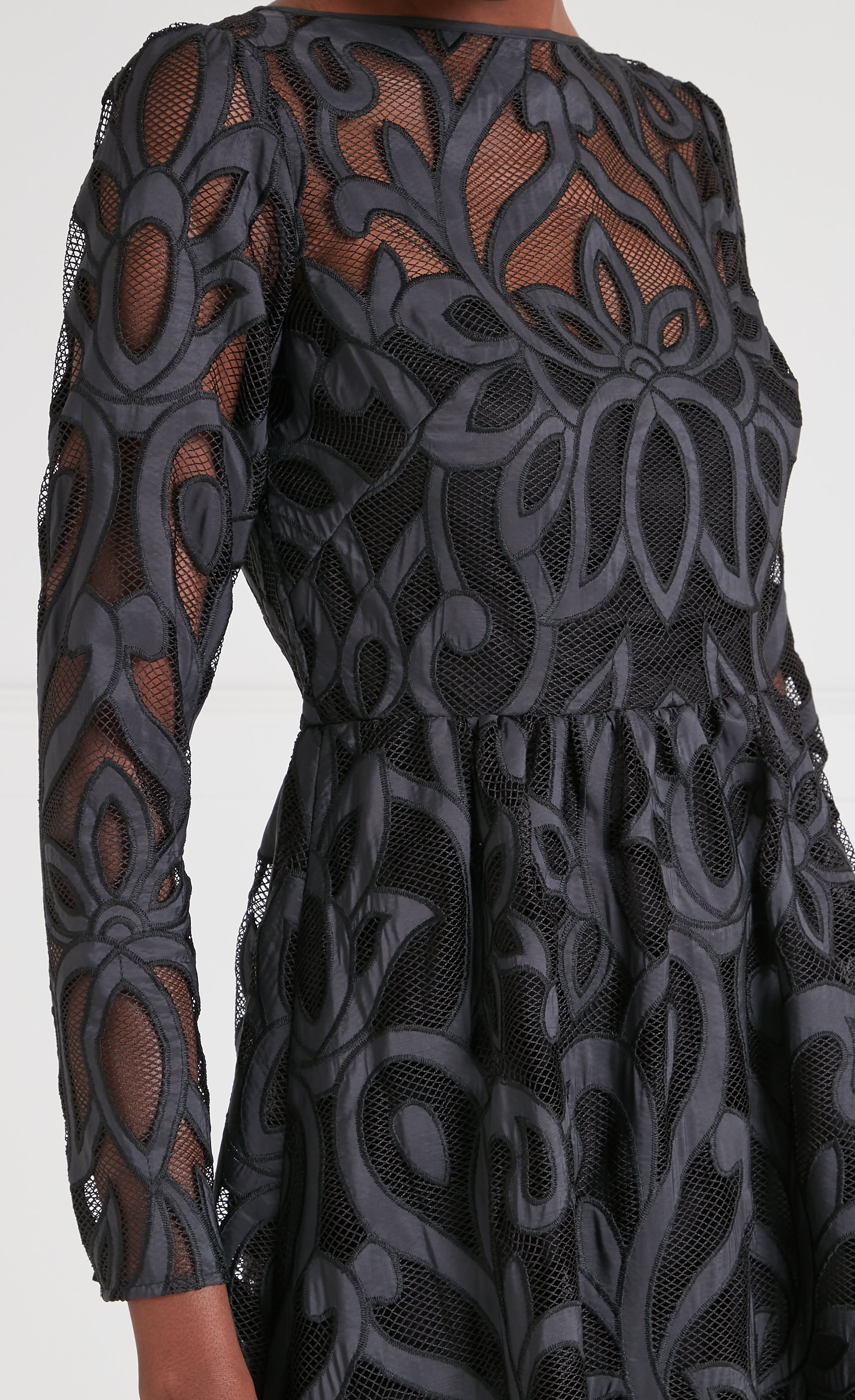 Louis Mini Dress - Black