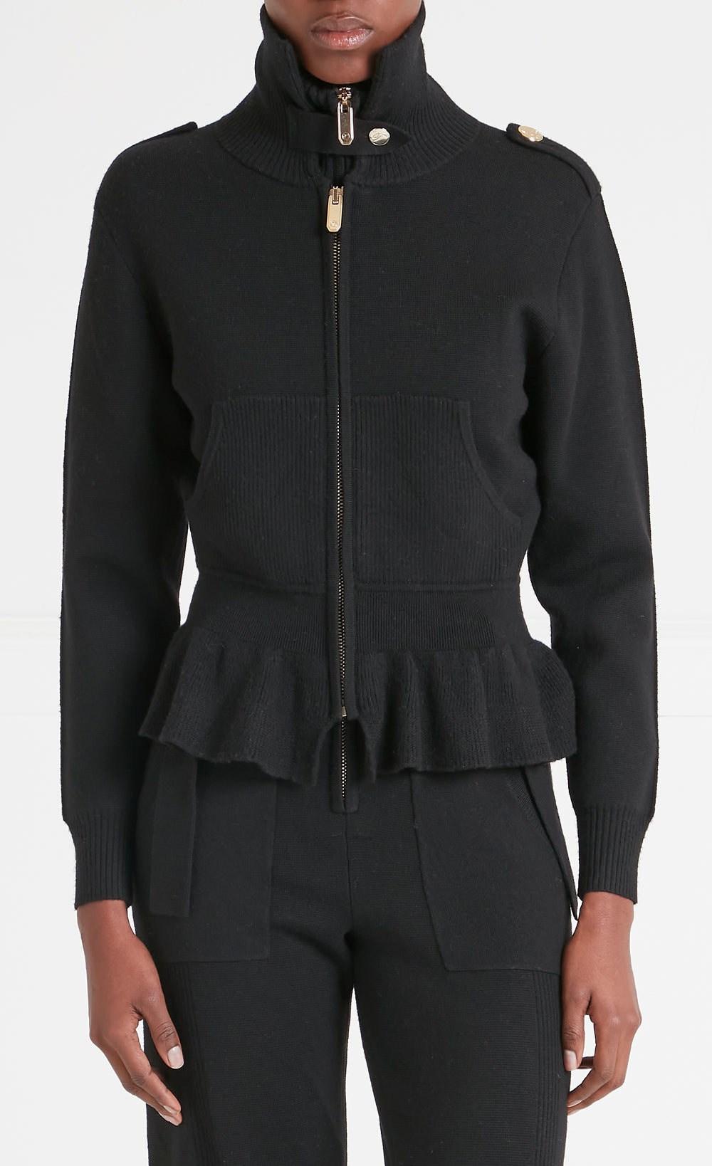 Napoleon Knit Jacket - Black