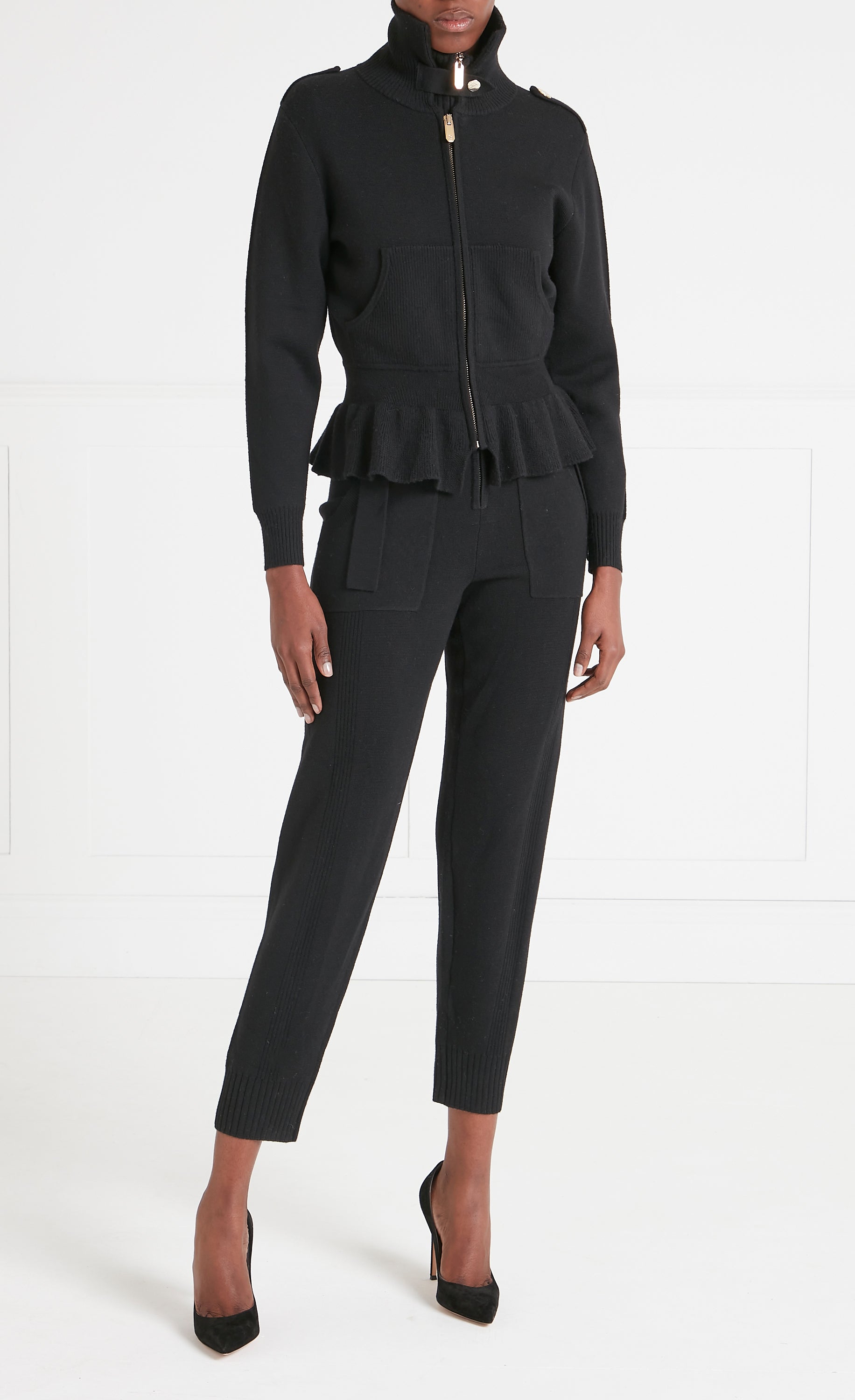 Napoleon Knit Jacket - Black