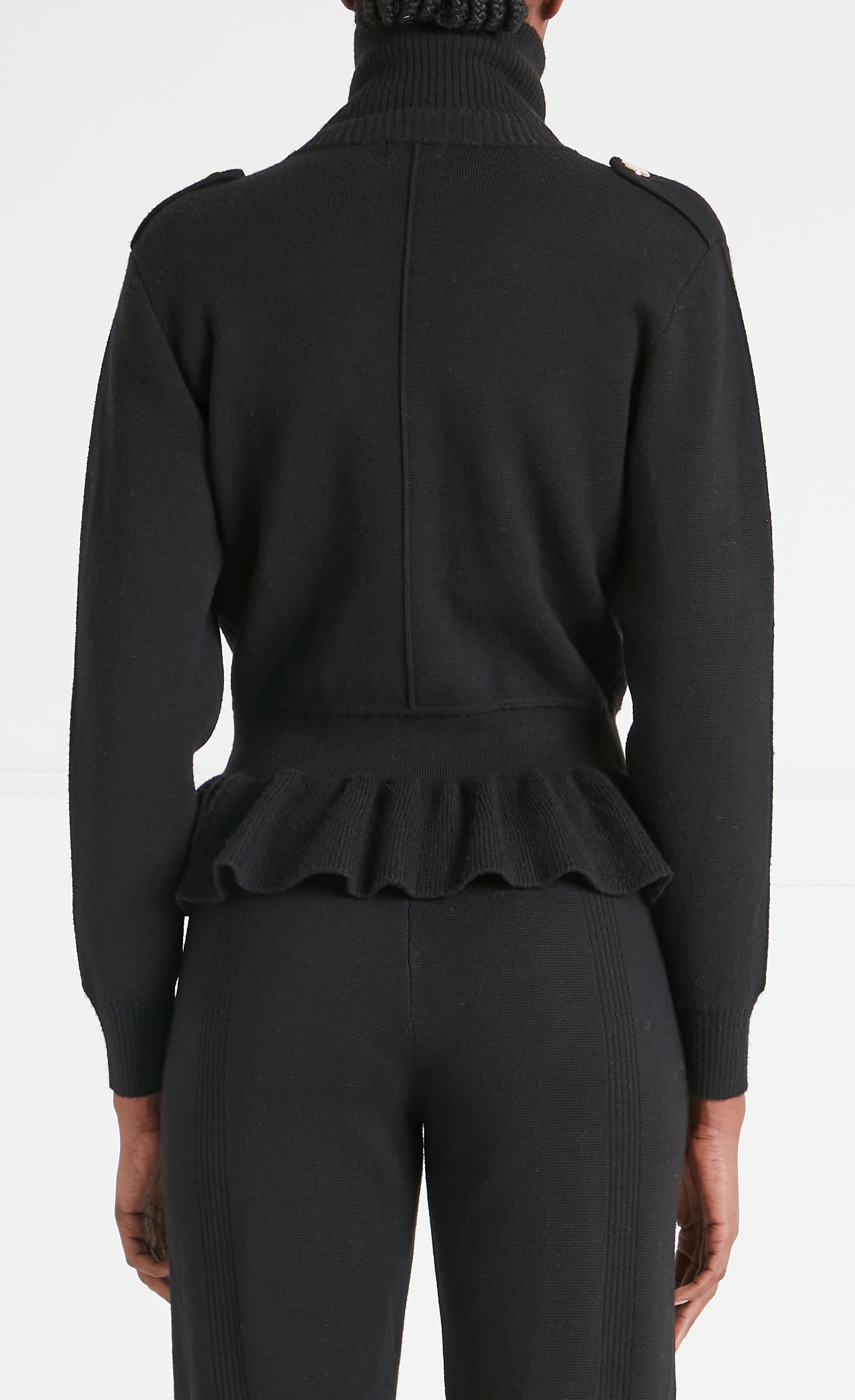 Napoleon Knit Jacket - Black