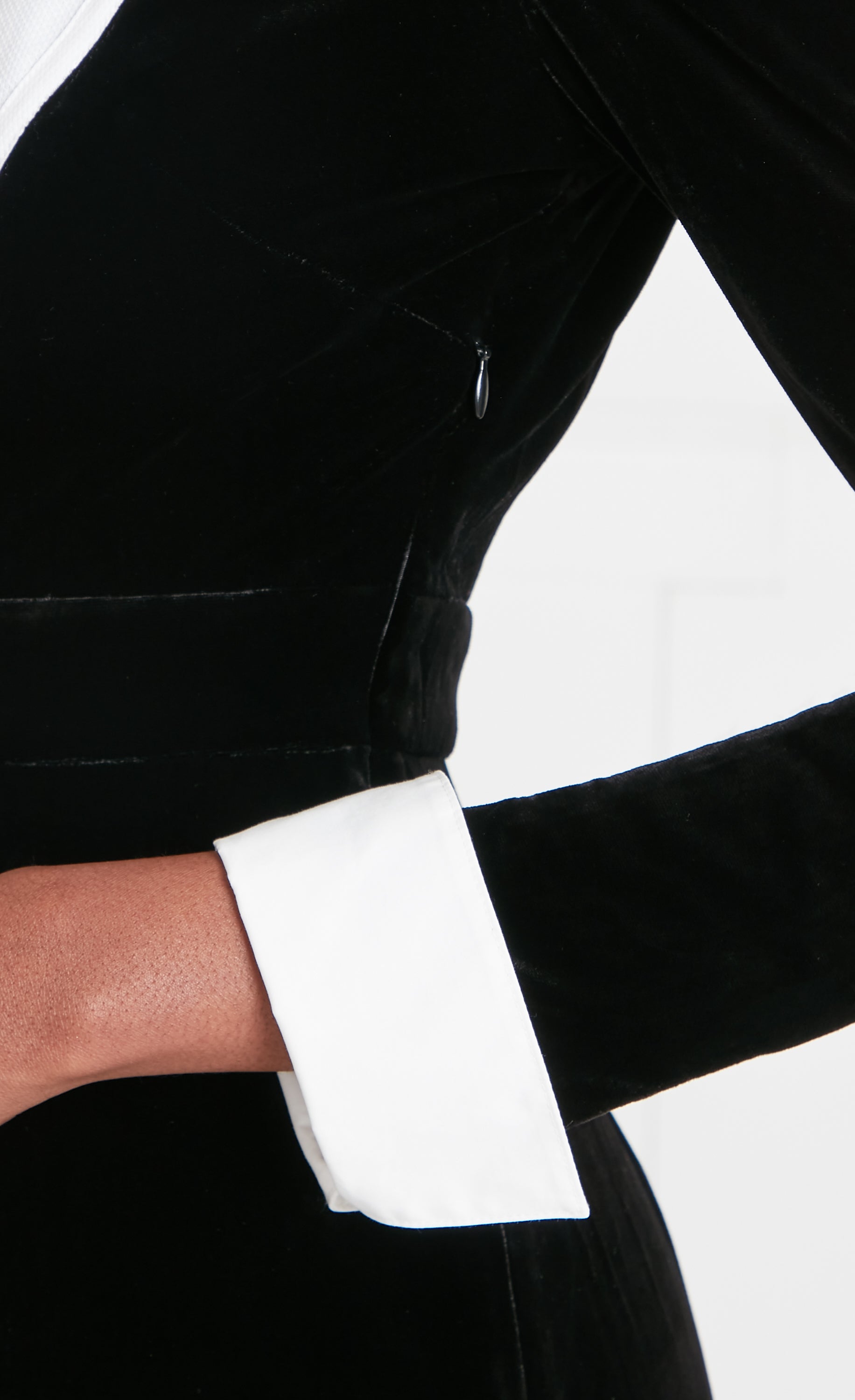 Pompidou Sleeved Dress - Black