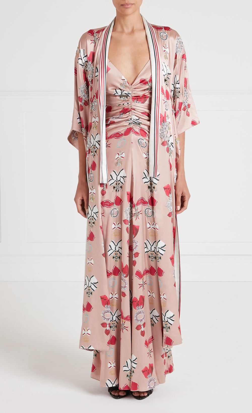 Reina Kimono - Rosewood