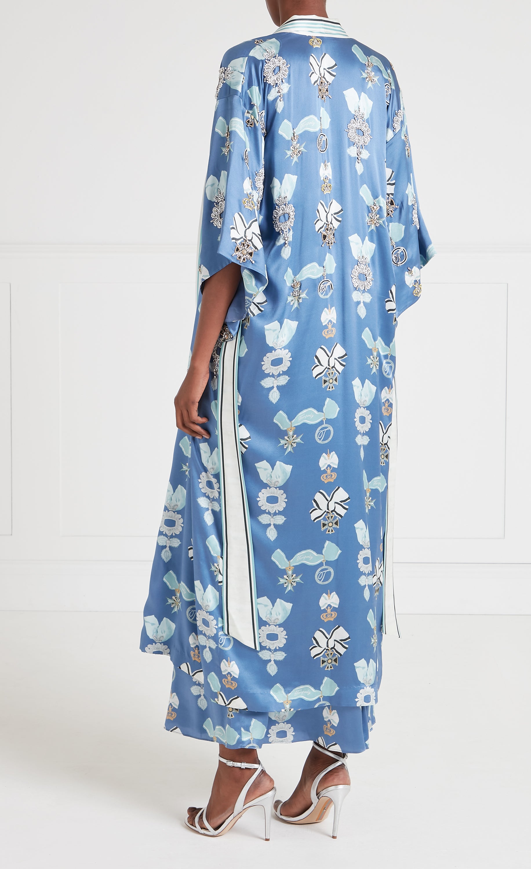 Reina Kimono - Harbour Blue