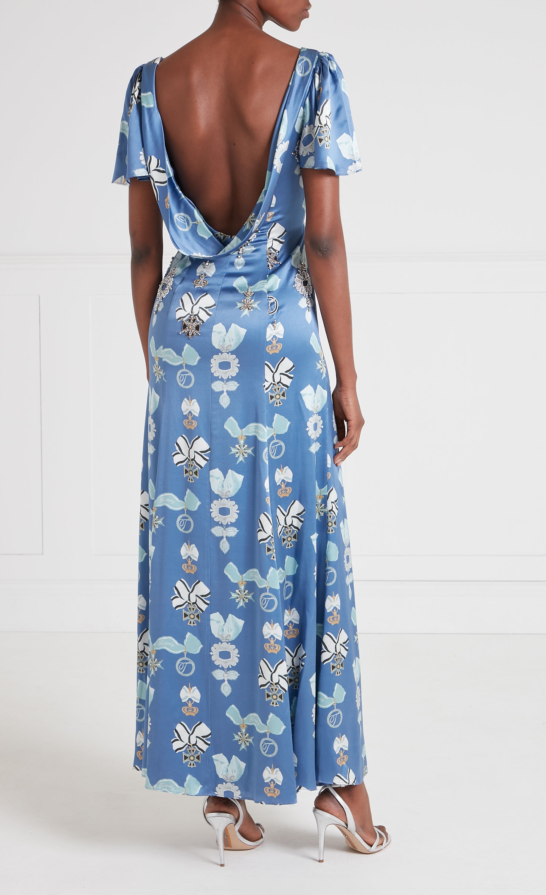 Reina Gown - Harbour Blue