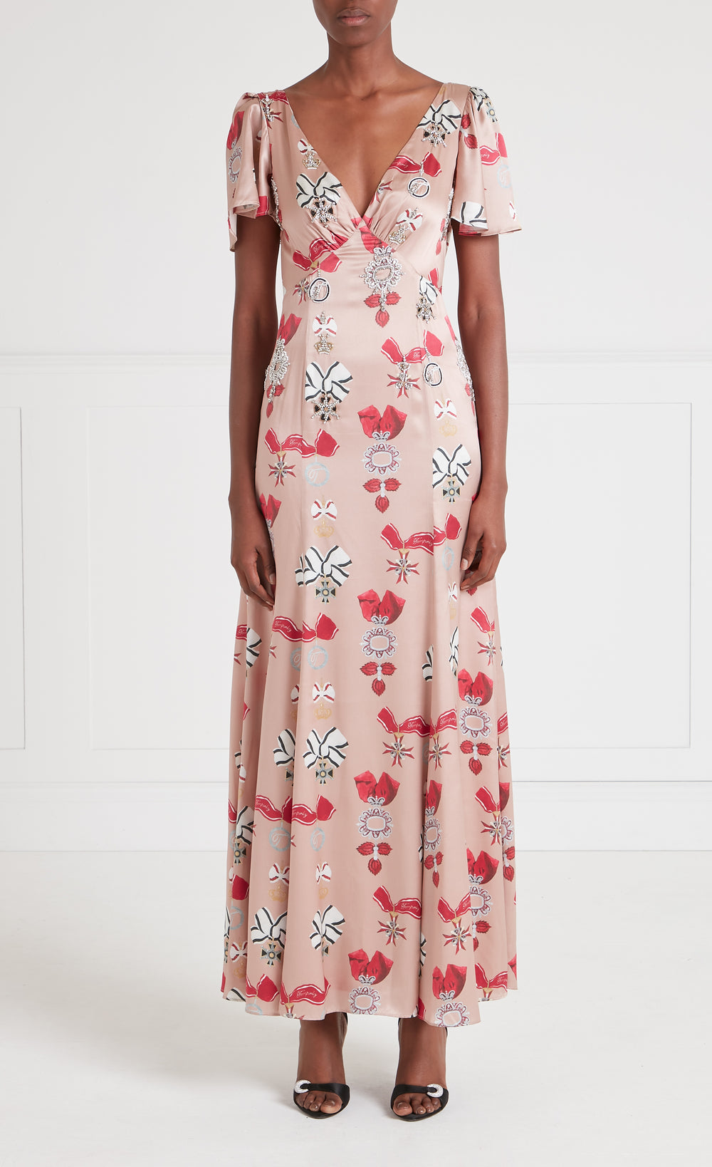 Reina Gown - Rosewood