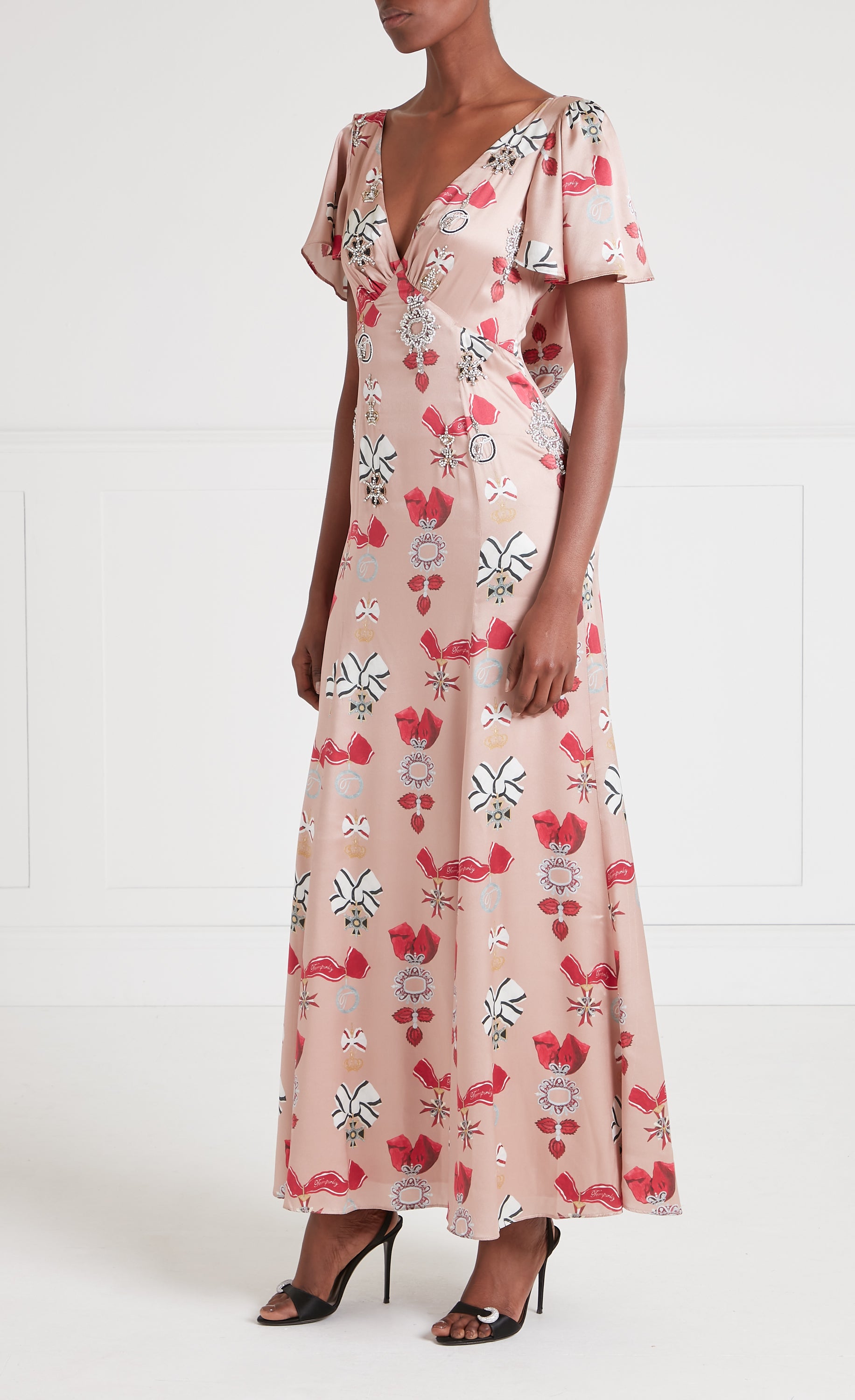 Reina Gown - Rosewood