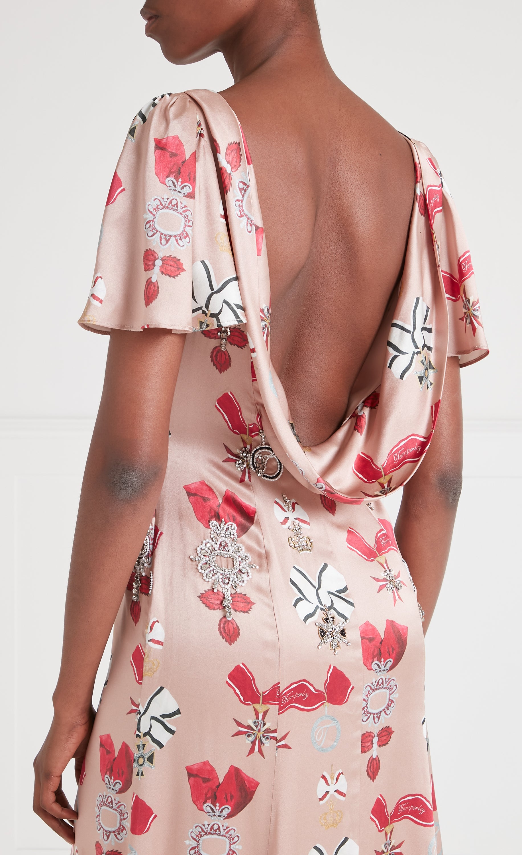 Reina Gown - Rosewood