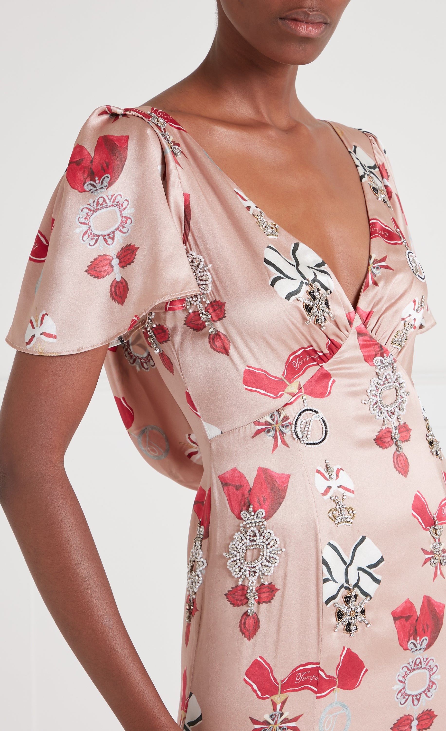Reina Gown - Rosewood