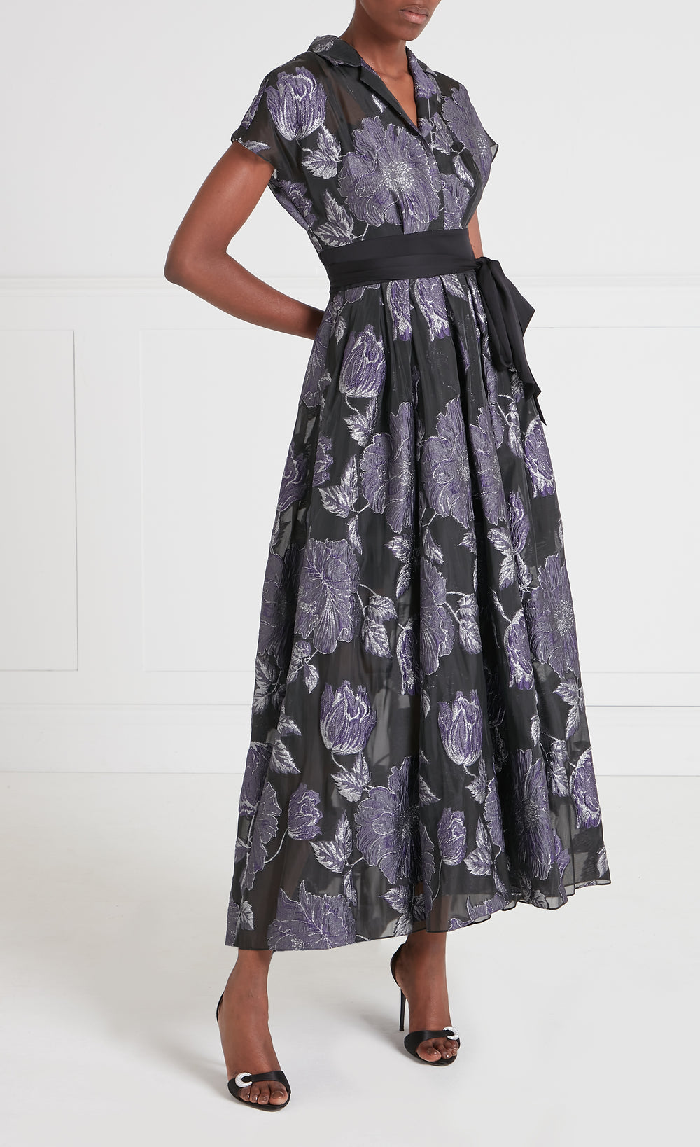Bridget Gown - Black/Silver