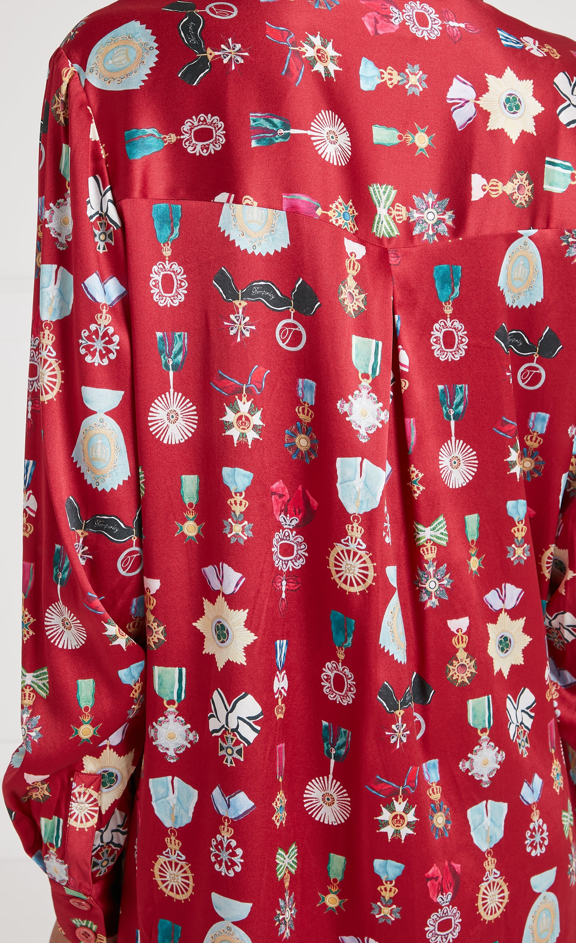 Gloriette Shirt - Crimson