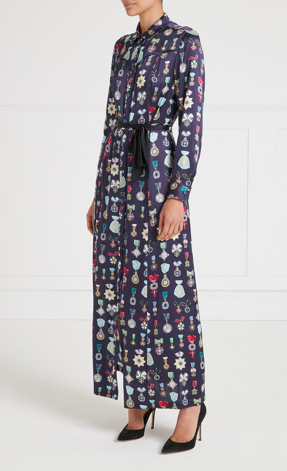 Gloriette Shirt Dress - Harbour Blue